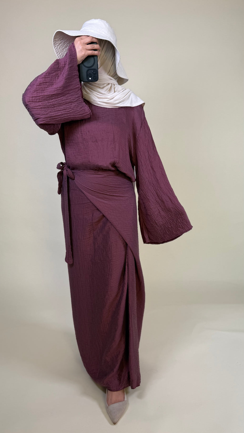 Safa Kleid mit Wickelrock