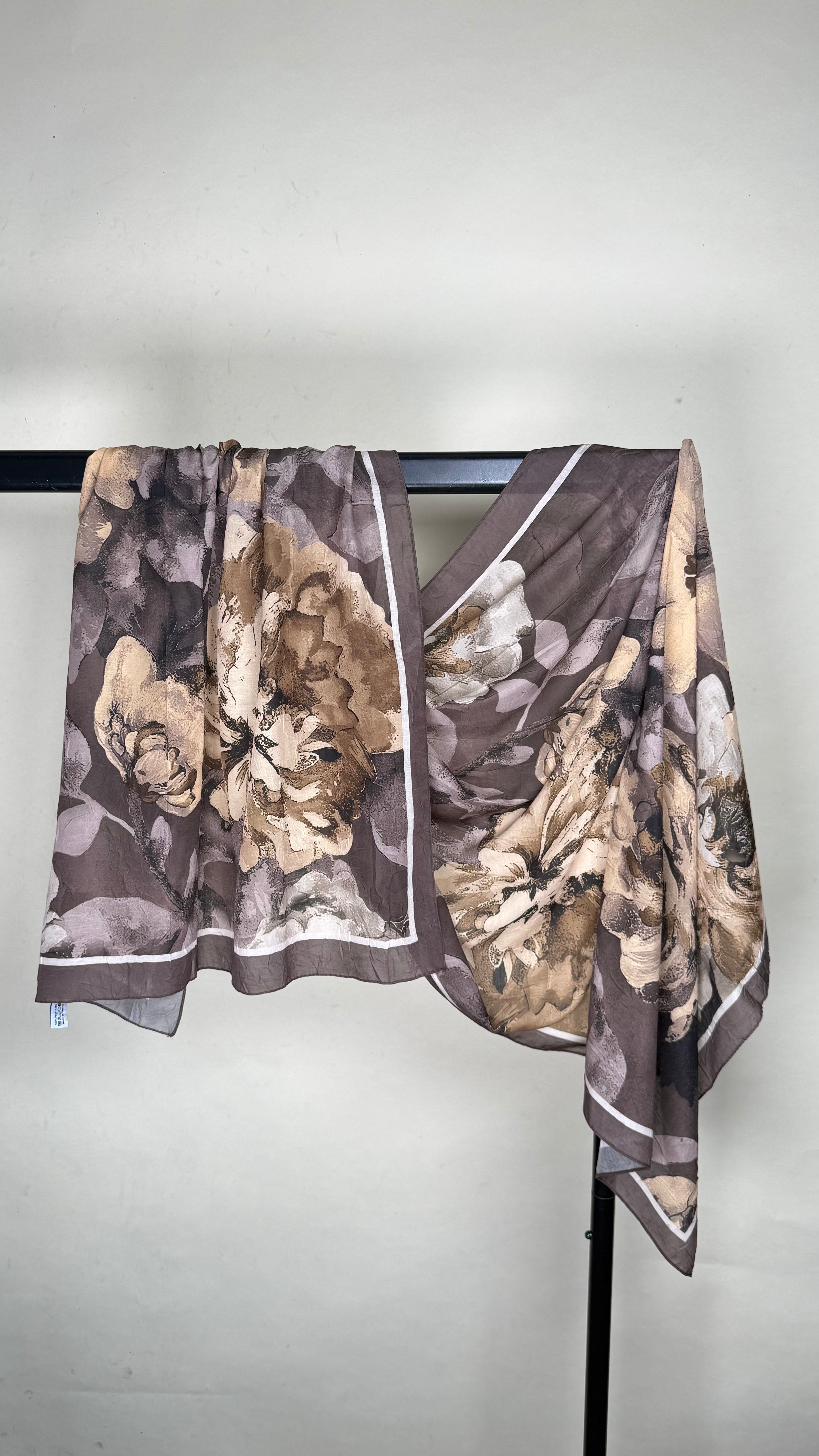 Bamboo Hijab mit Muster