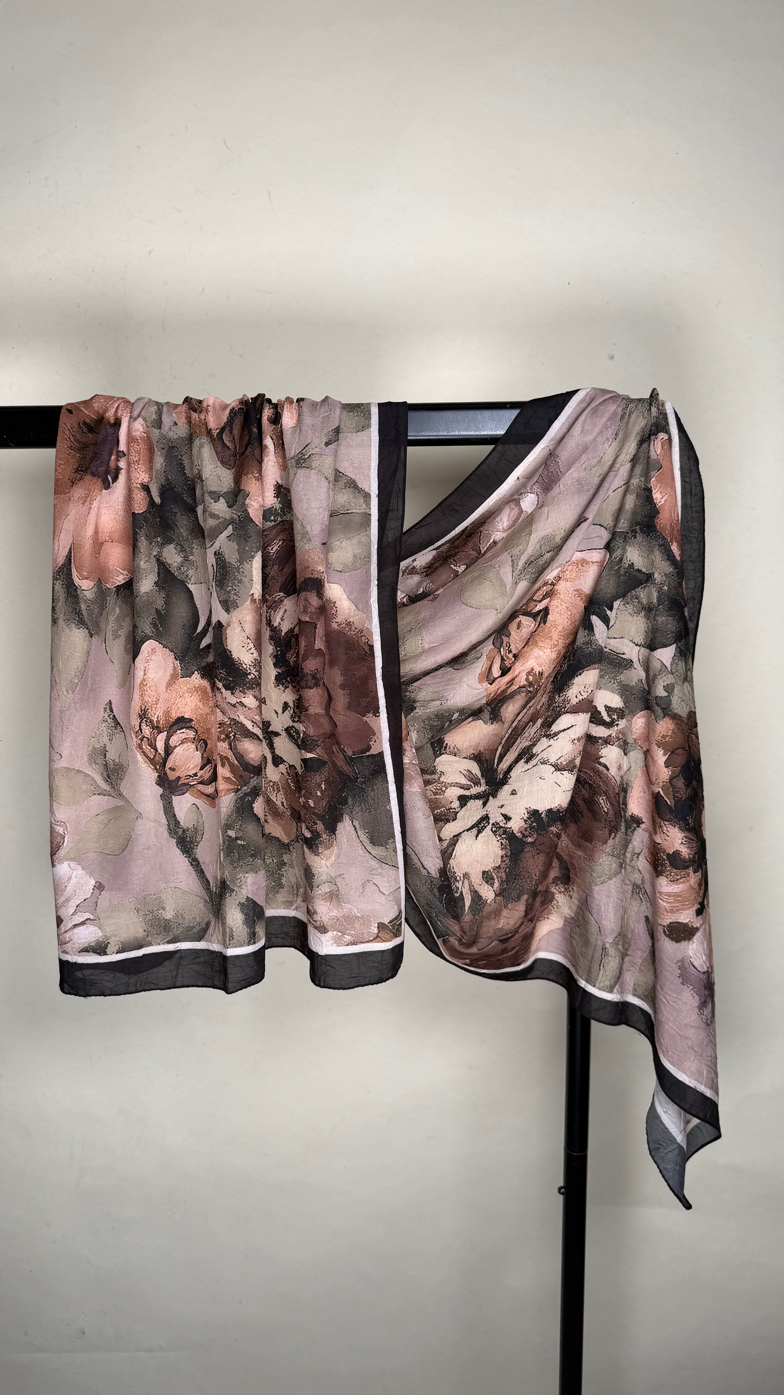 Bamboo Hijab mit Muster