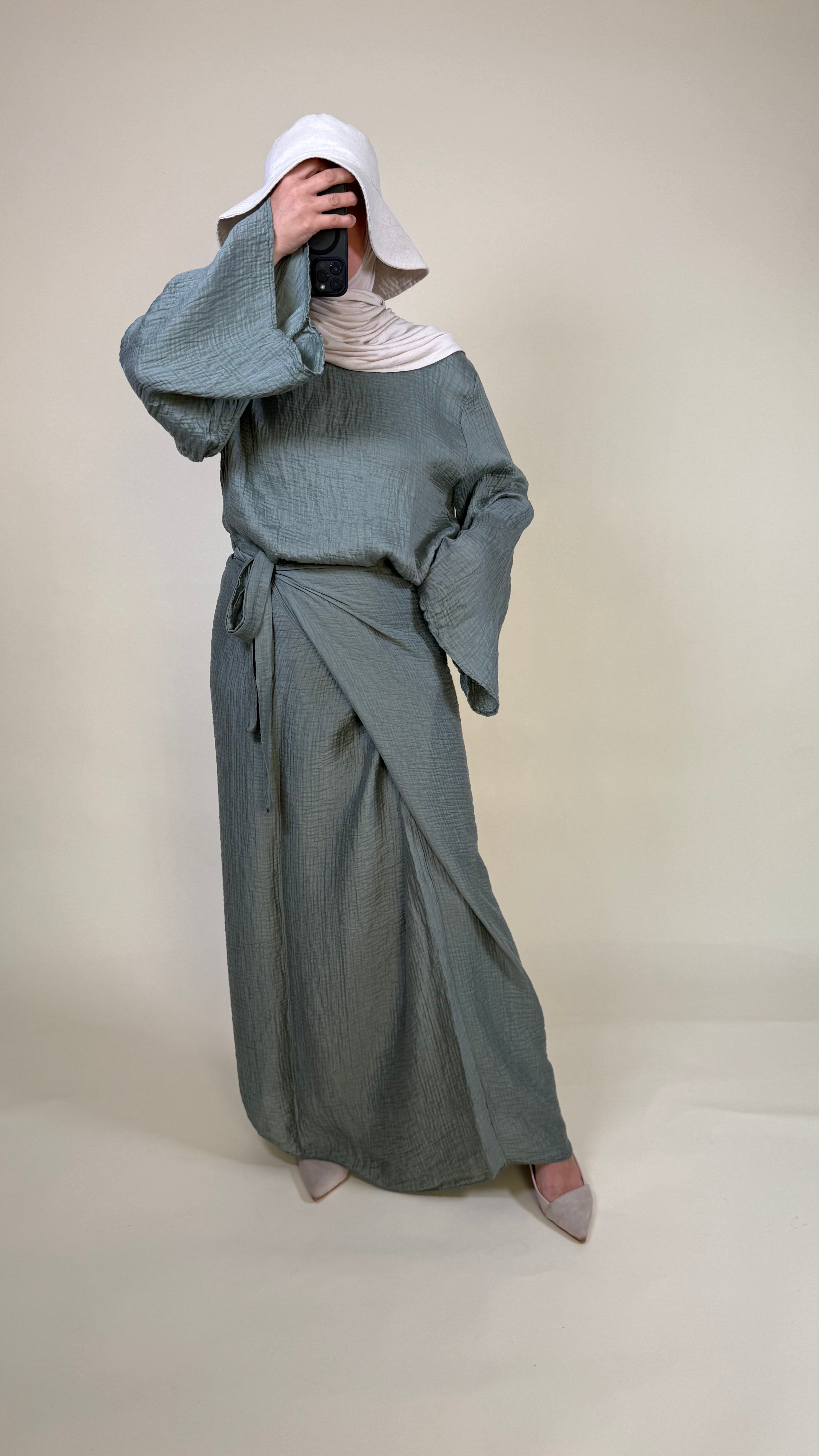 Safa Kleid mit Wickelrock