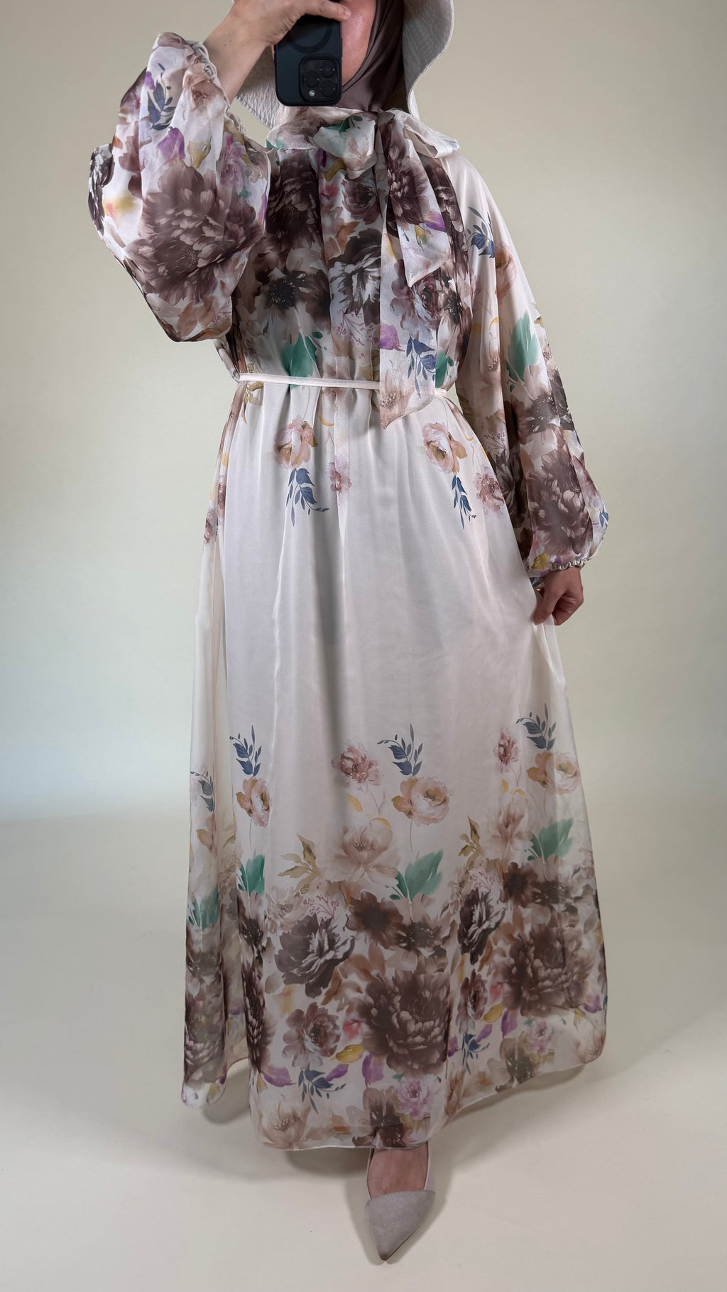Blossom Chiffon Kleid