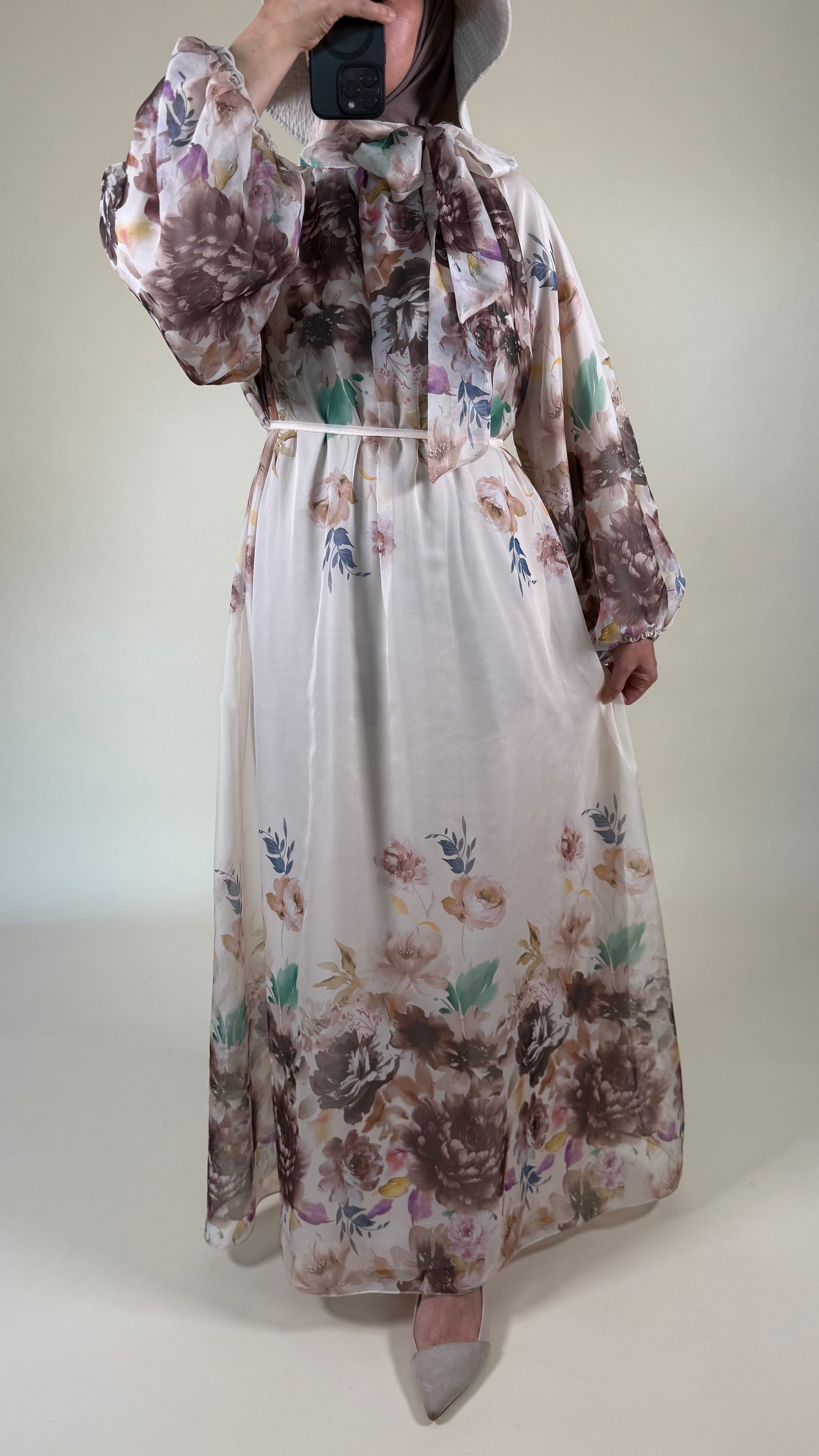Blossom Chiffon Kleid