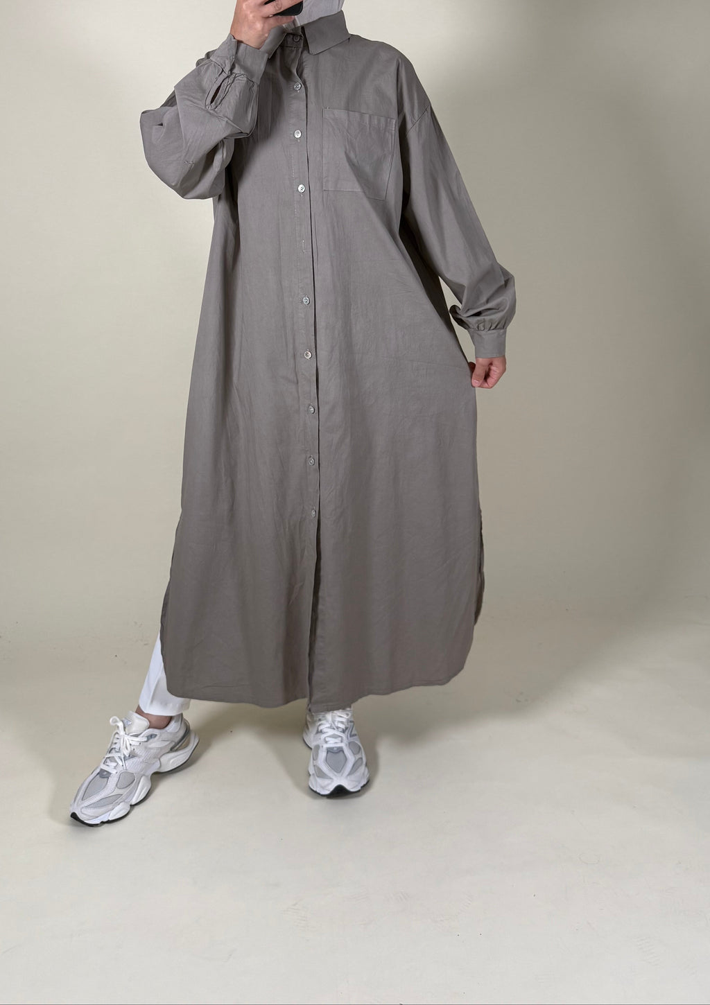 Oversize Cotton Hemd