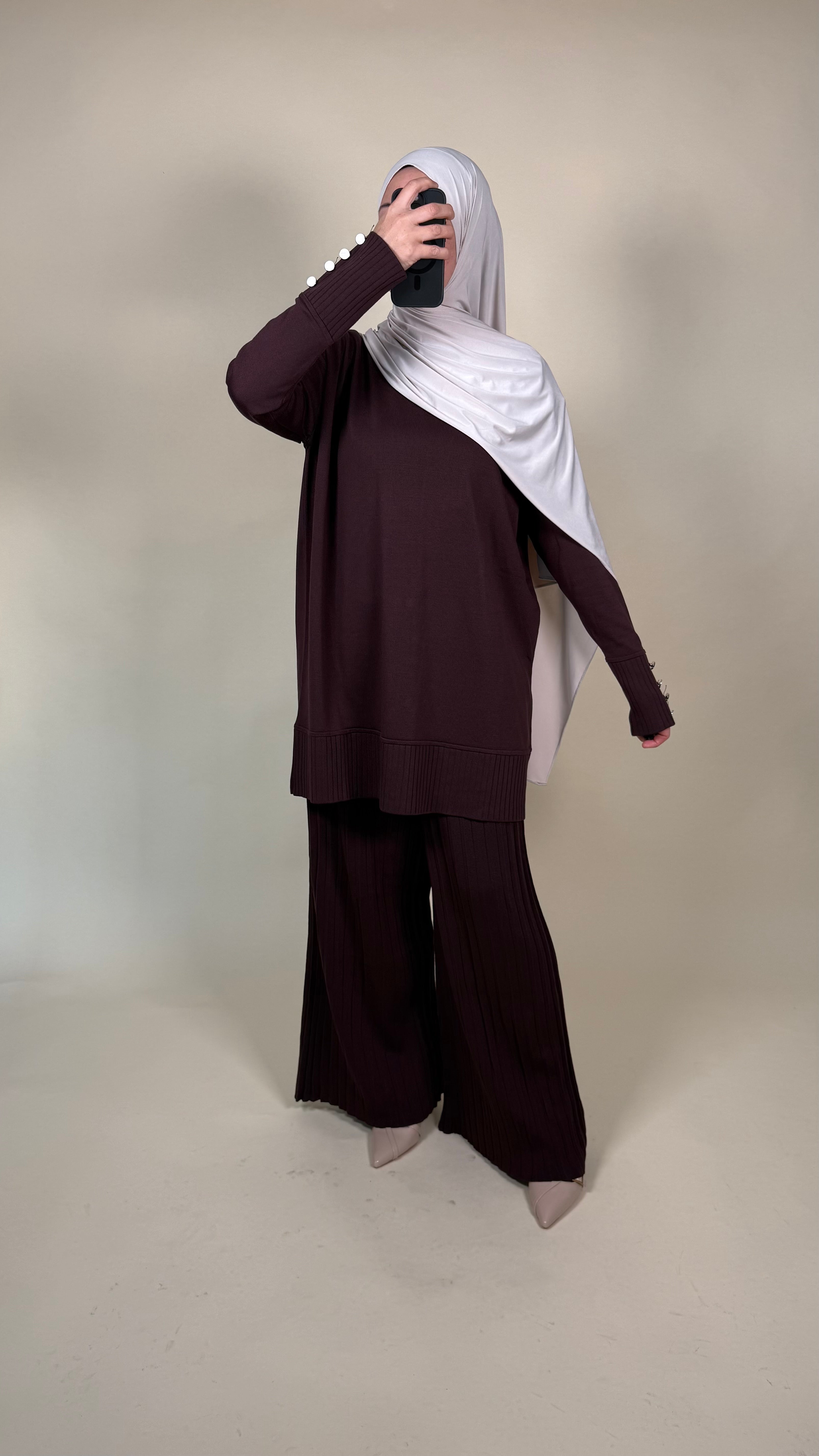 Elva Zweiteiler aus merzerisierter Baumwolle Standard