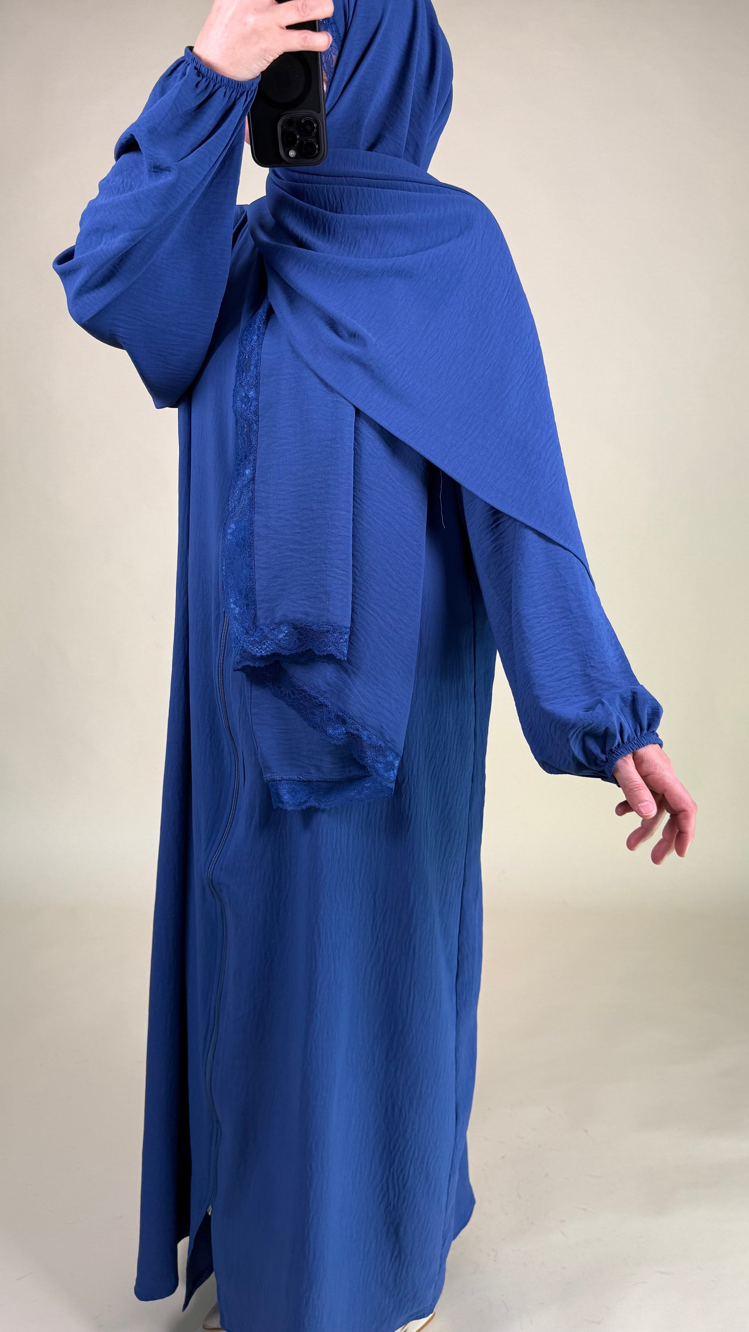 Gebetskleid mit integriertem Schal Standard