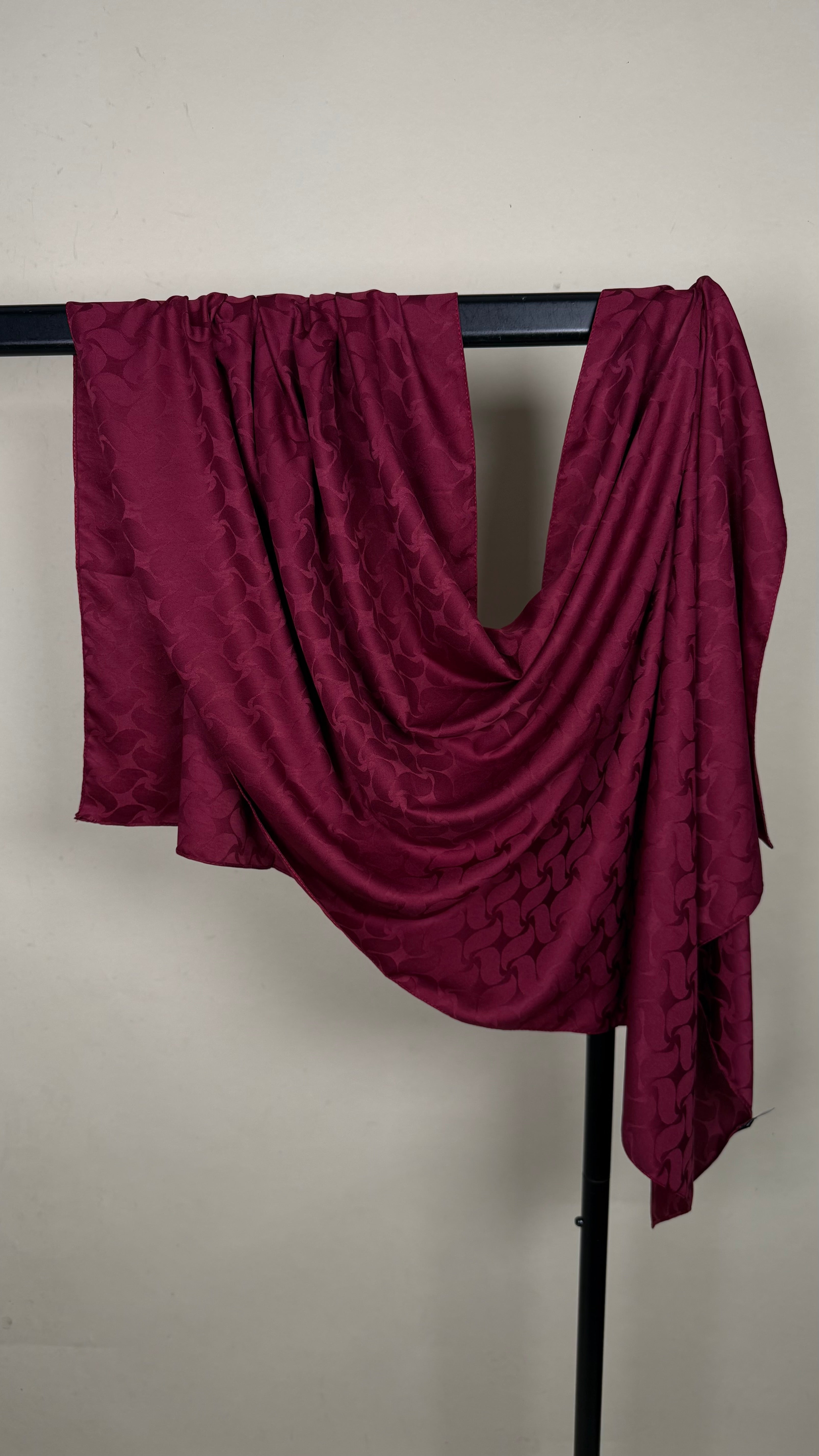 Wellenmuster - Jacquard Hijab