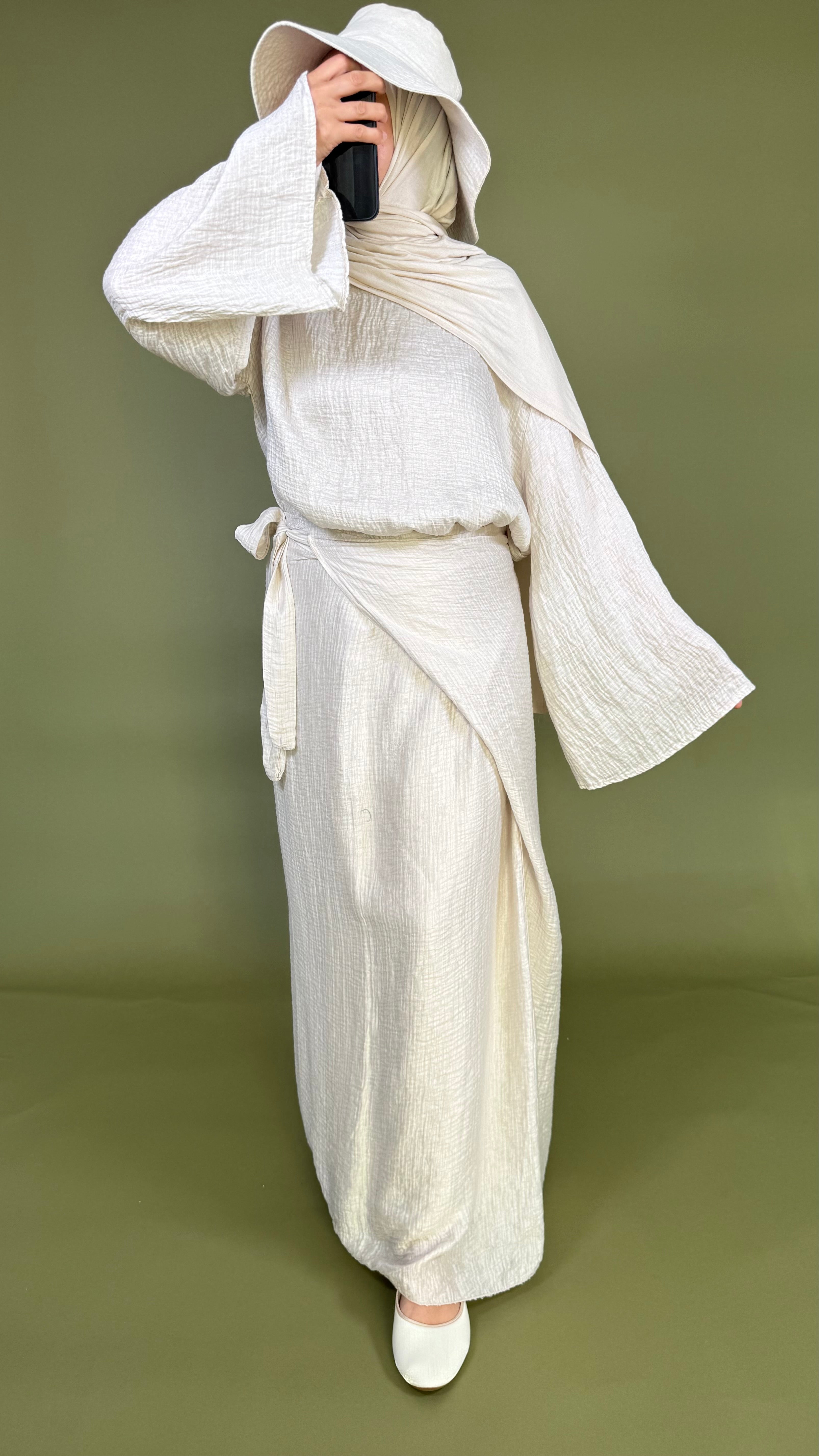 Safa Kleid mit Wickelrock