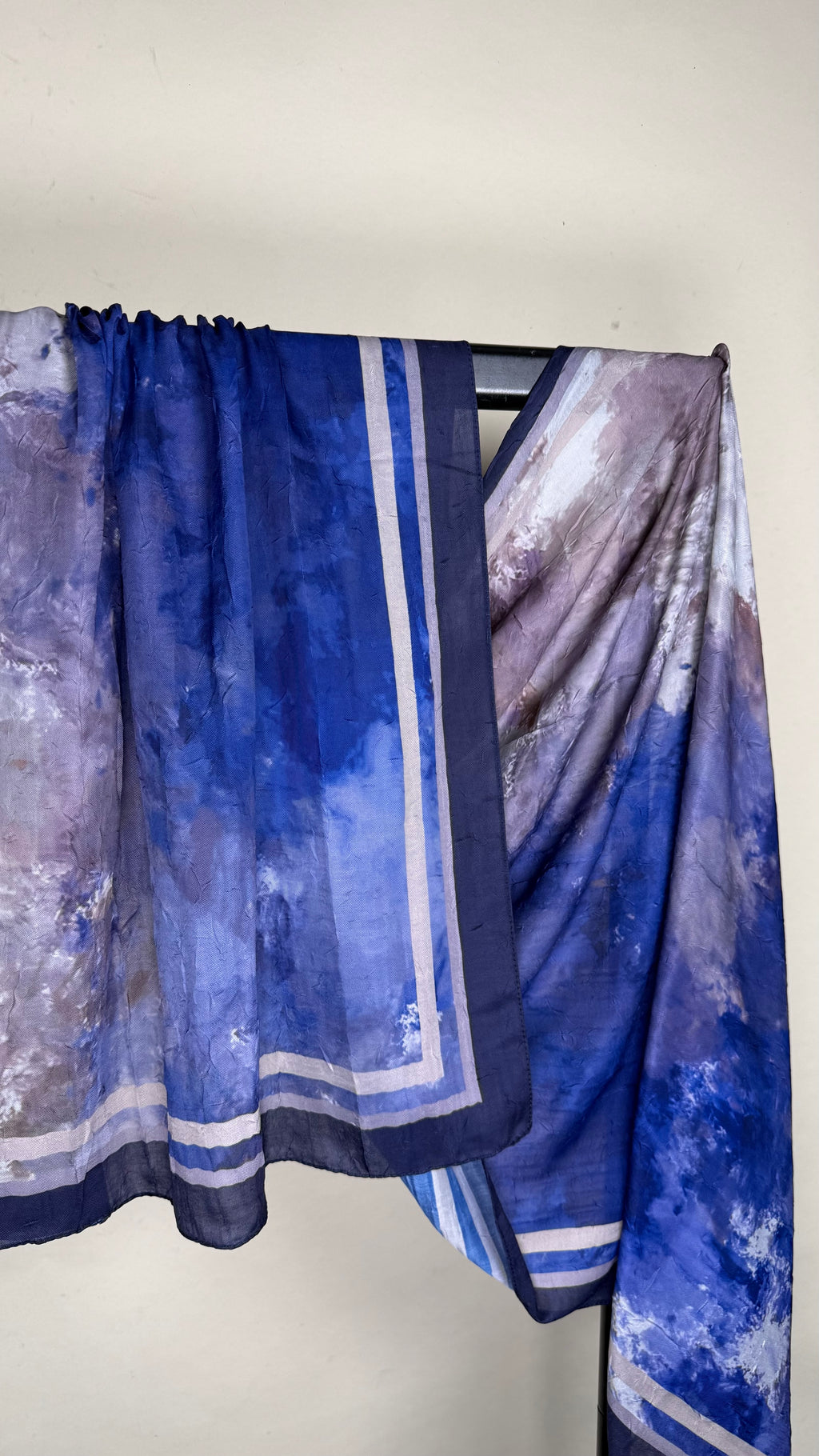 Bamboo Hijab mit Muster