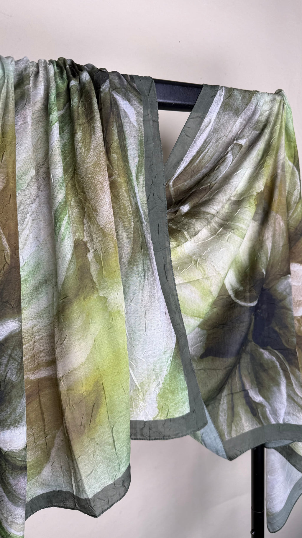 Bamboo Hijab mit Muster