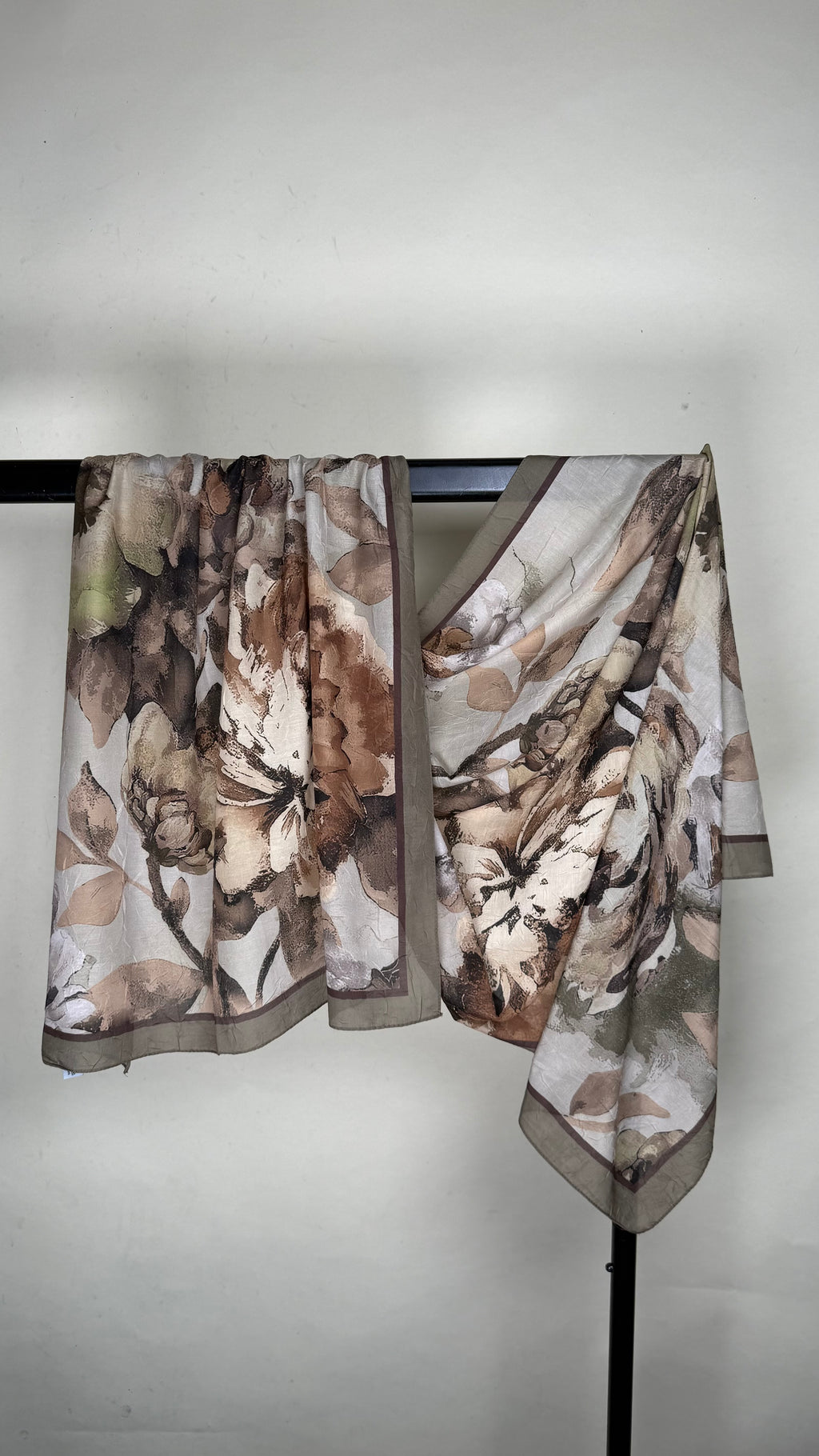 Bamboo Hijab mit Muster