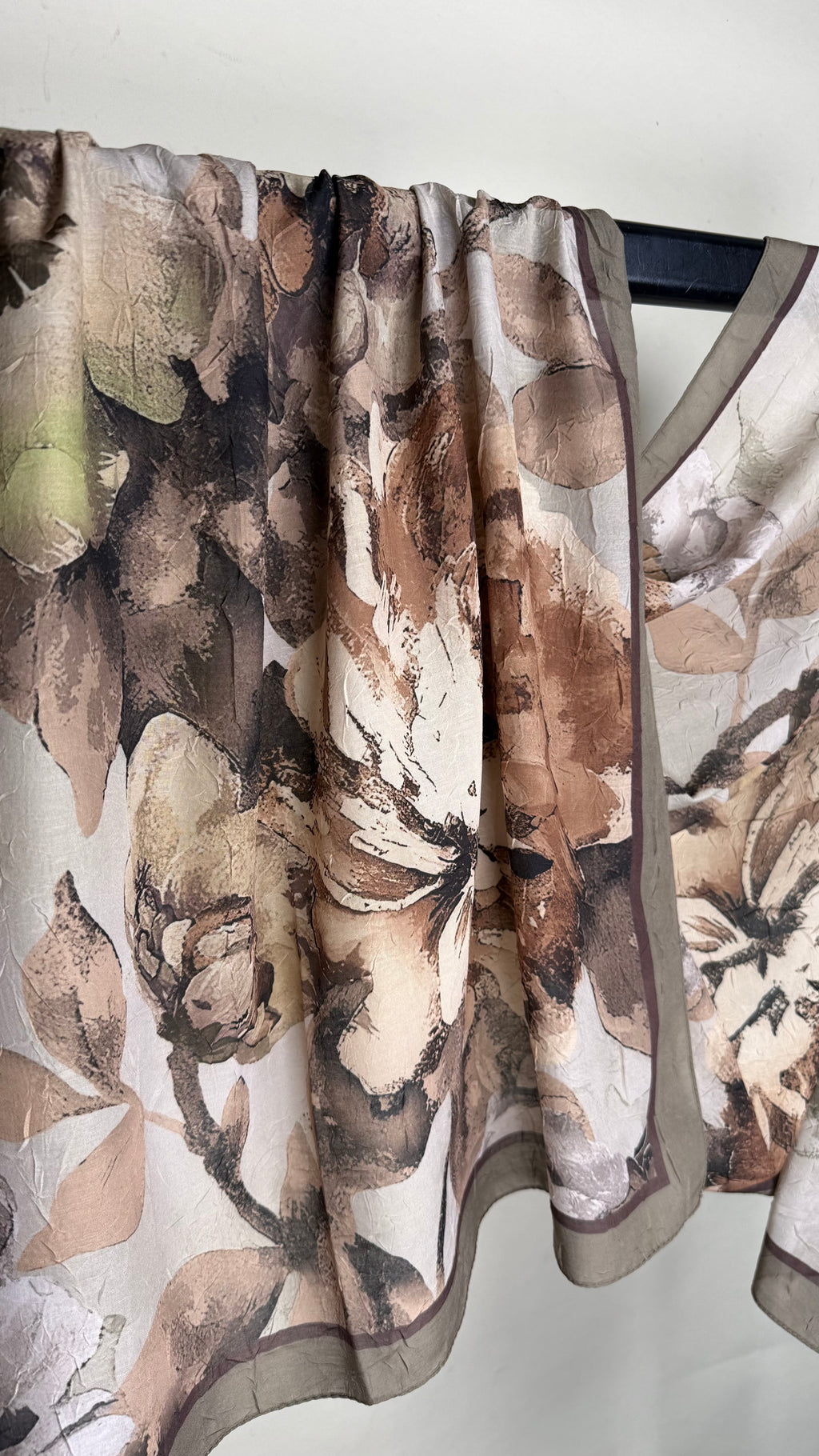 Bamboo Hijab mit Muster