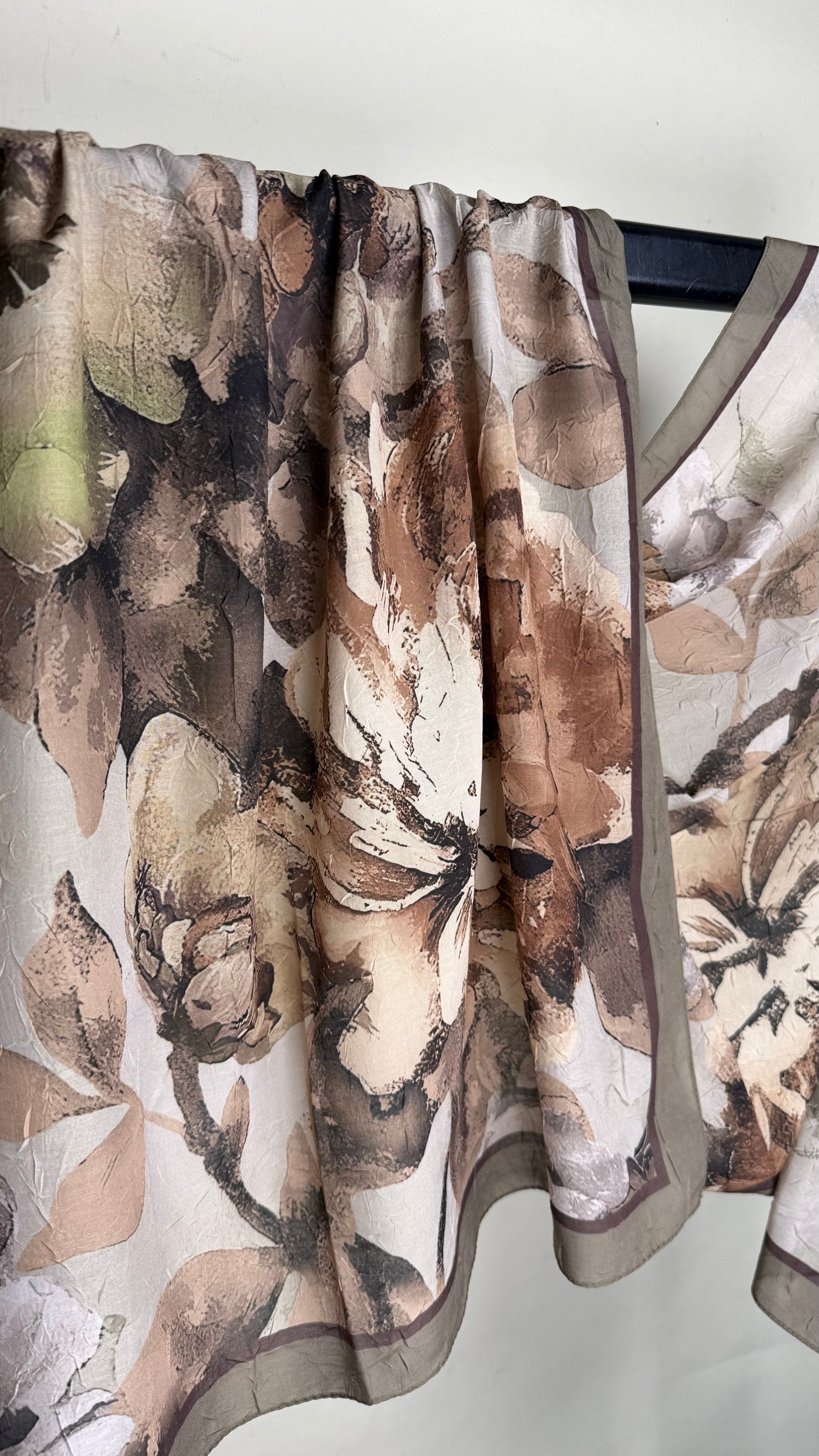 Bamboo Hijab mit Muster