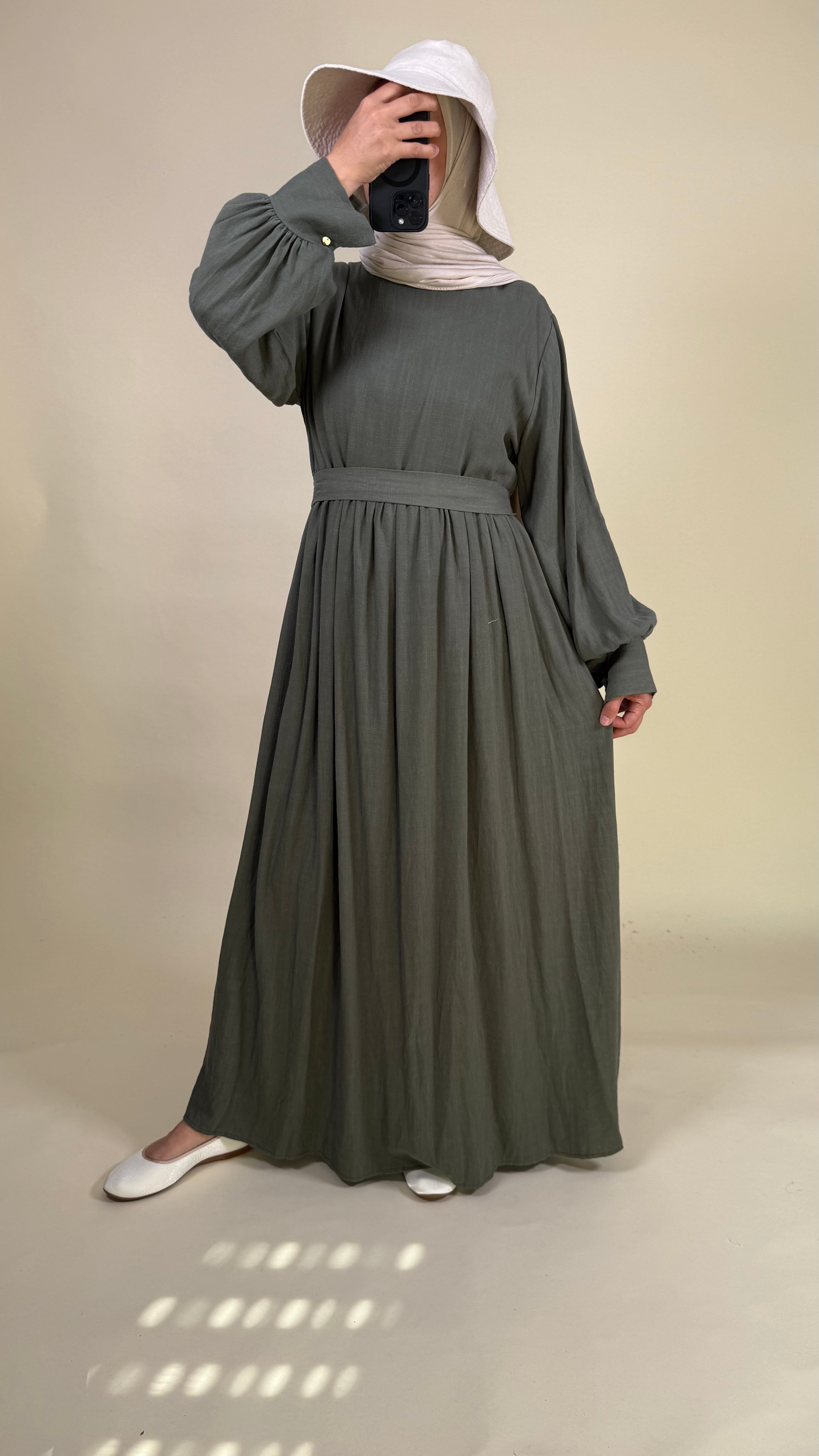 Noor Leinen Kleid