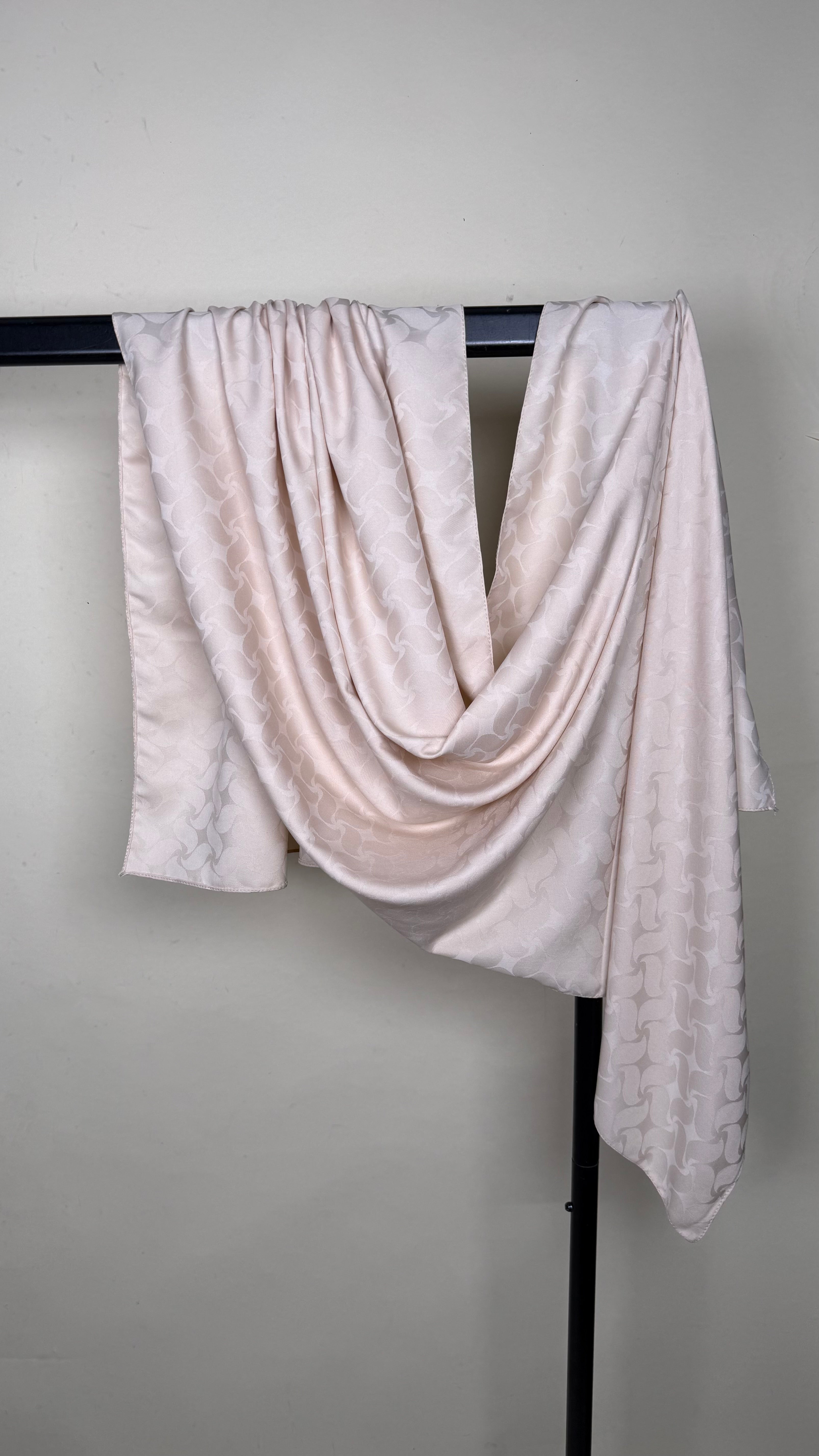 Wellenmuster - Jacquard Hijab