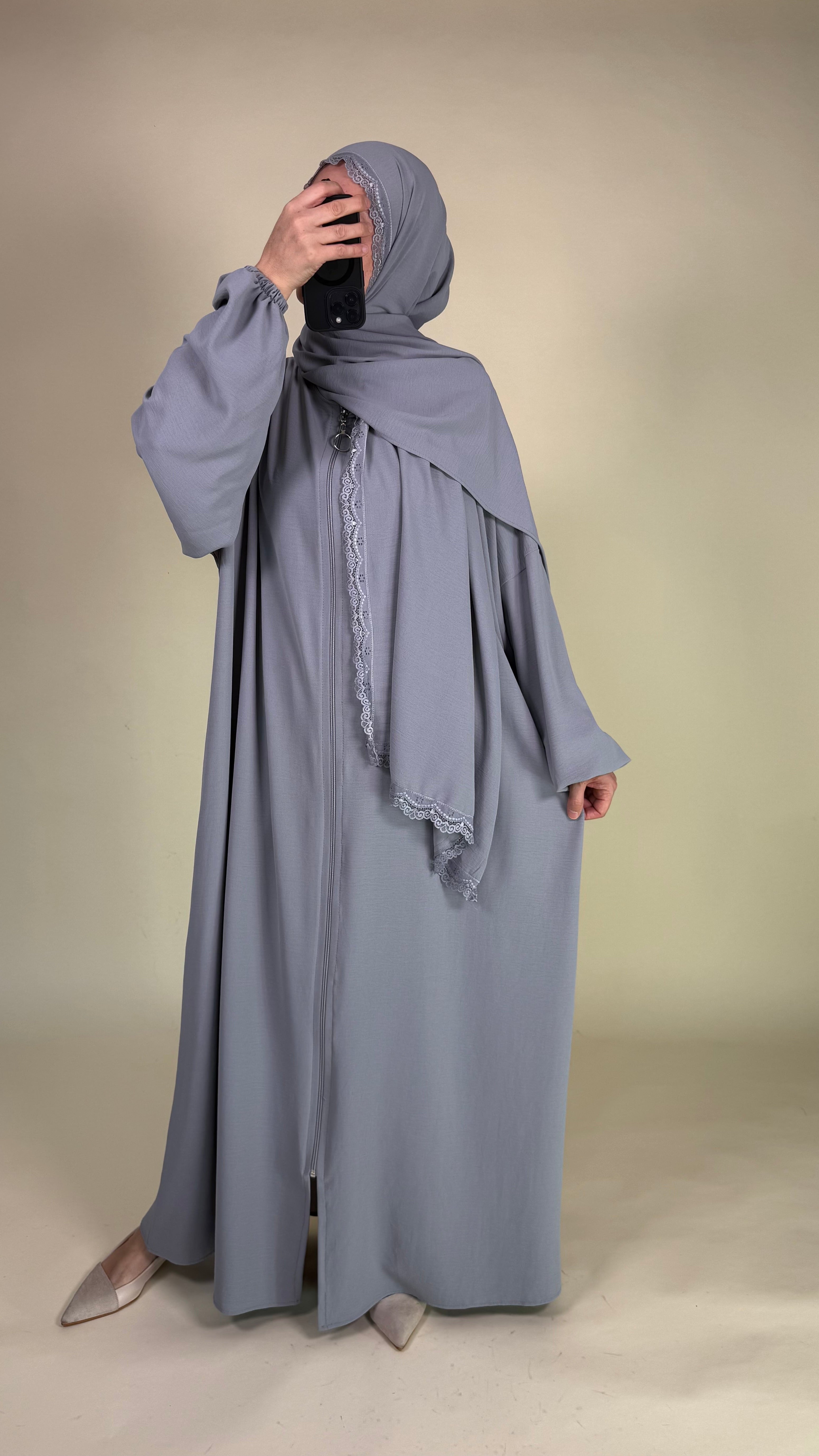 Gebetskleid mit integriertem Schal Standard