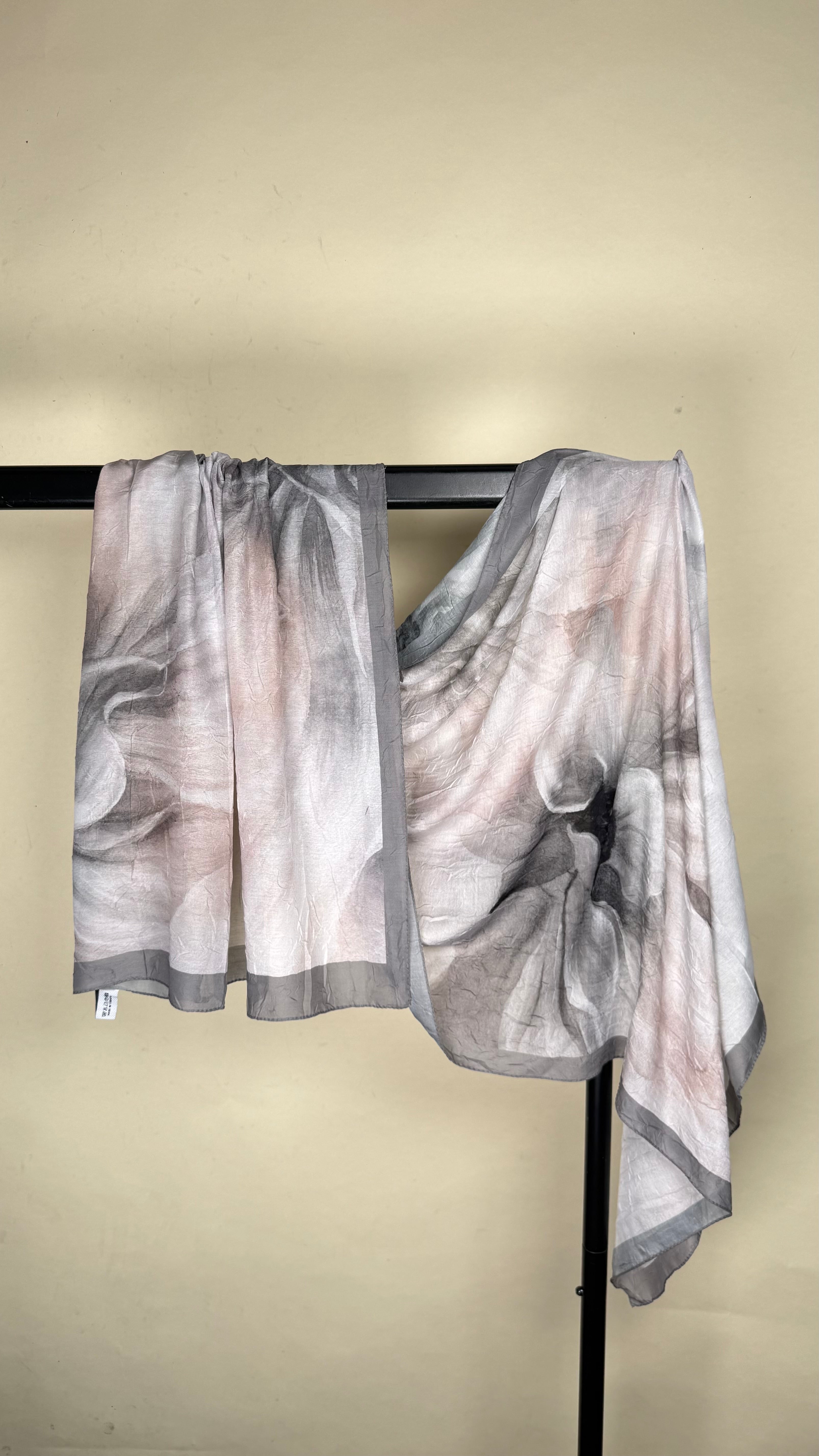 Bamboo Hijab mit Muster