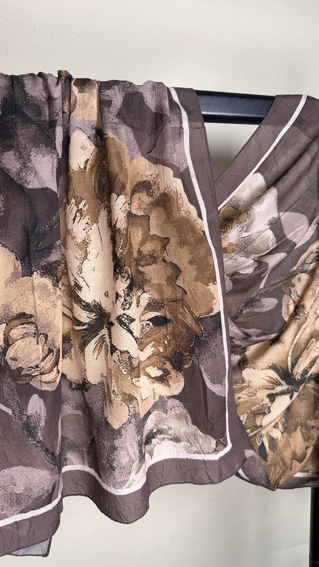 Bamboo Hijab mit Muster