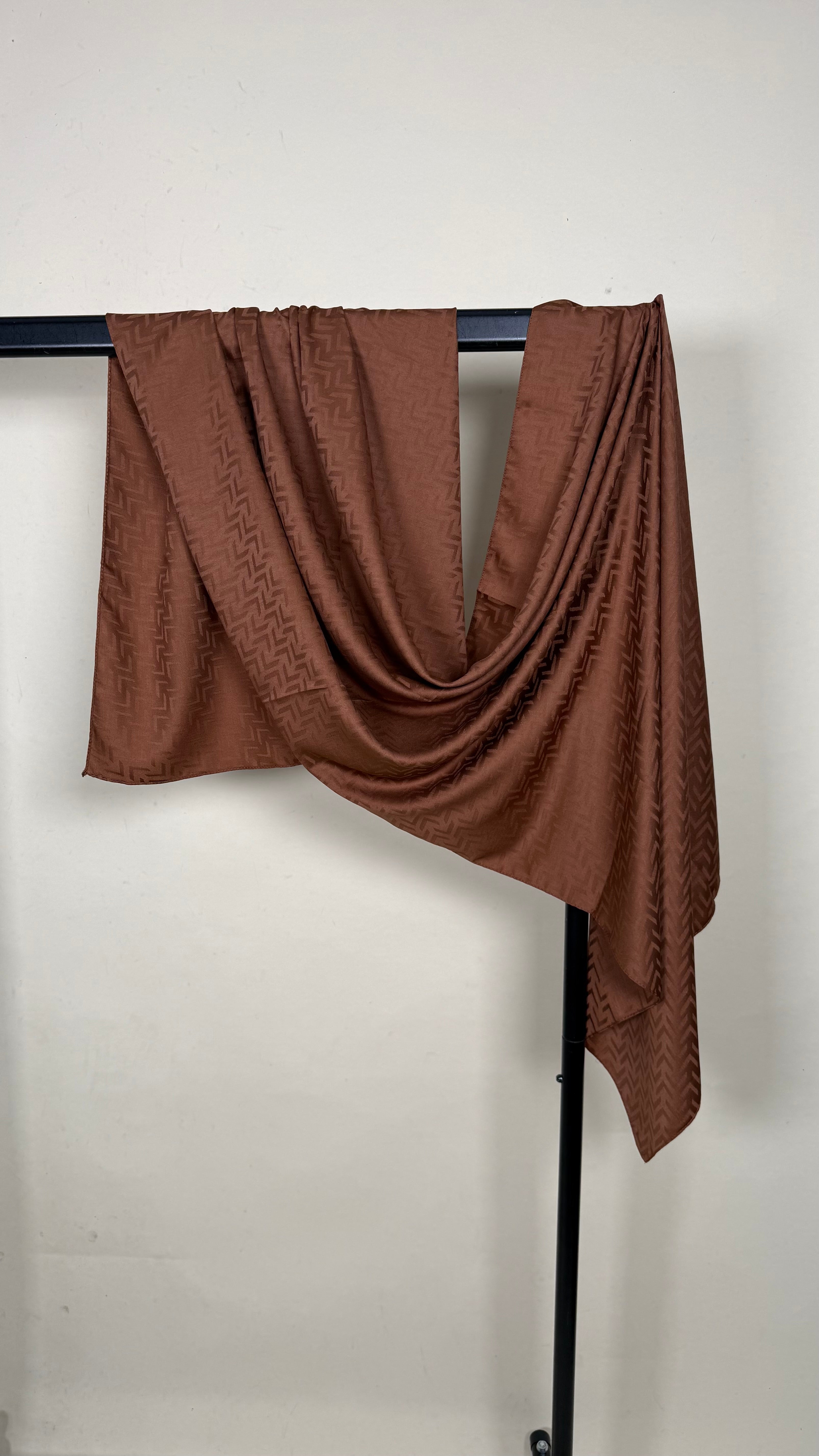 Fischgrätenmuster - Jacquard Hijab