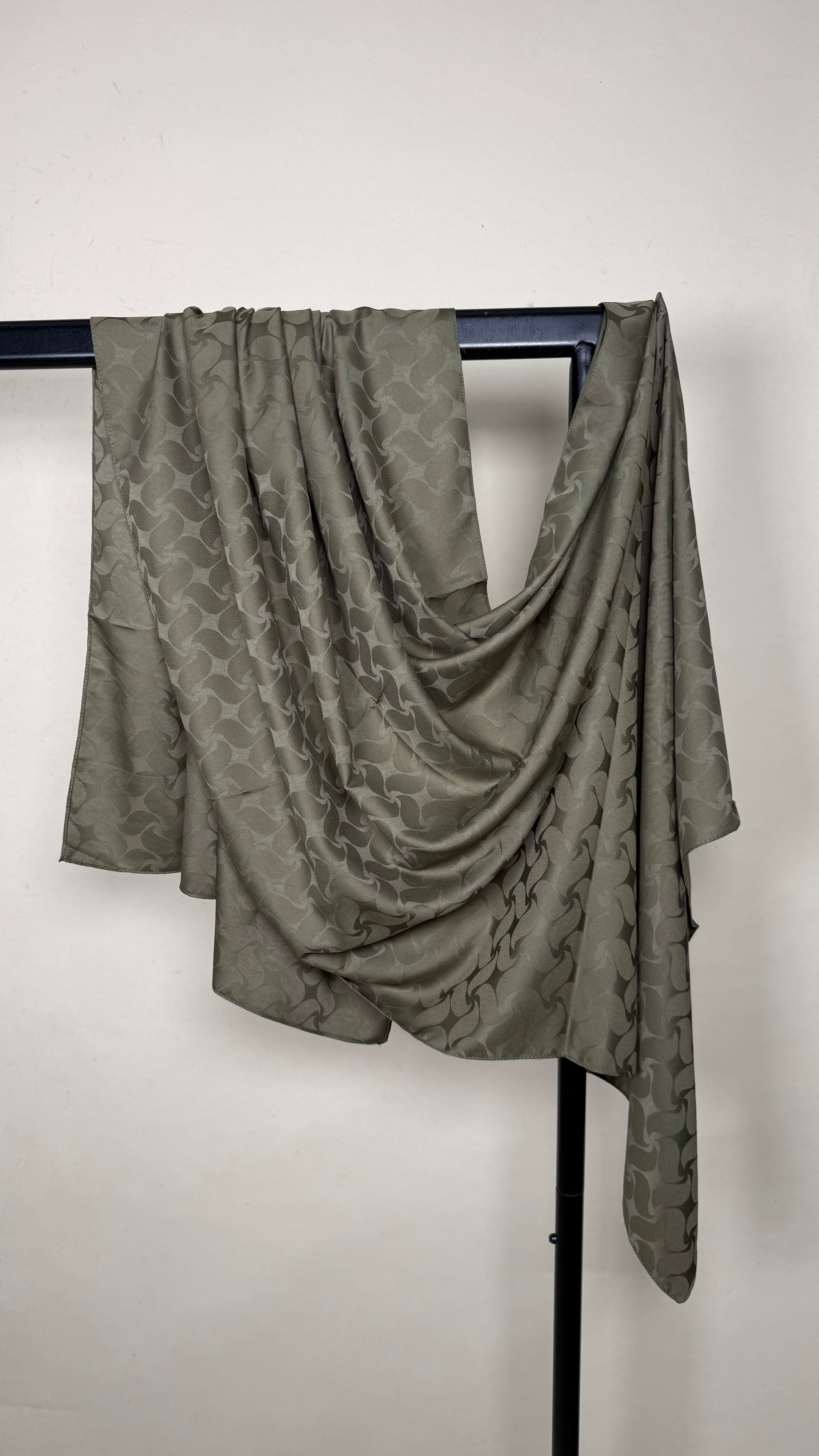 Wellenmuster - Jacquard Hijab