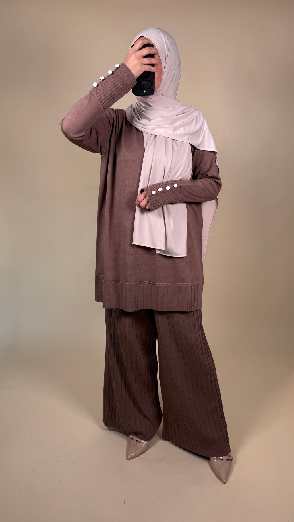 Elva Zweiteiler aus merzerisierter Baumwolle Standard