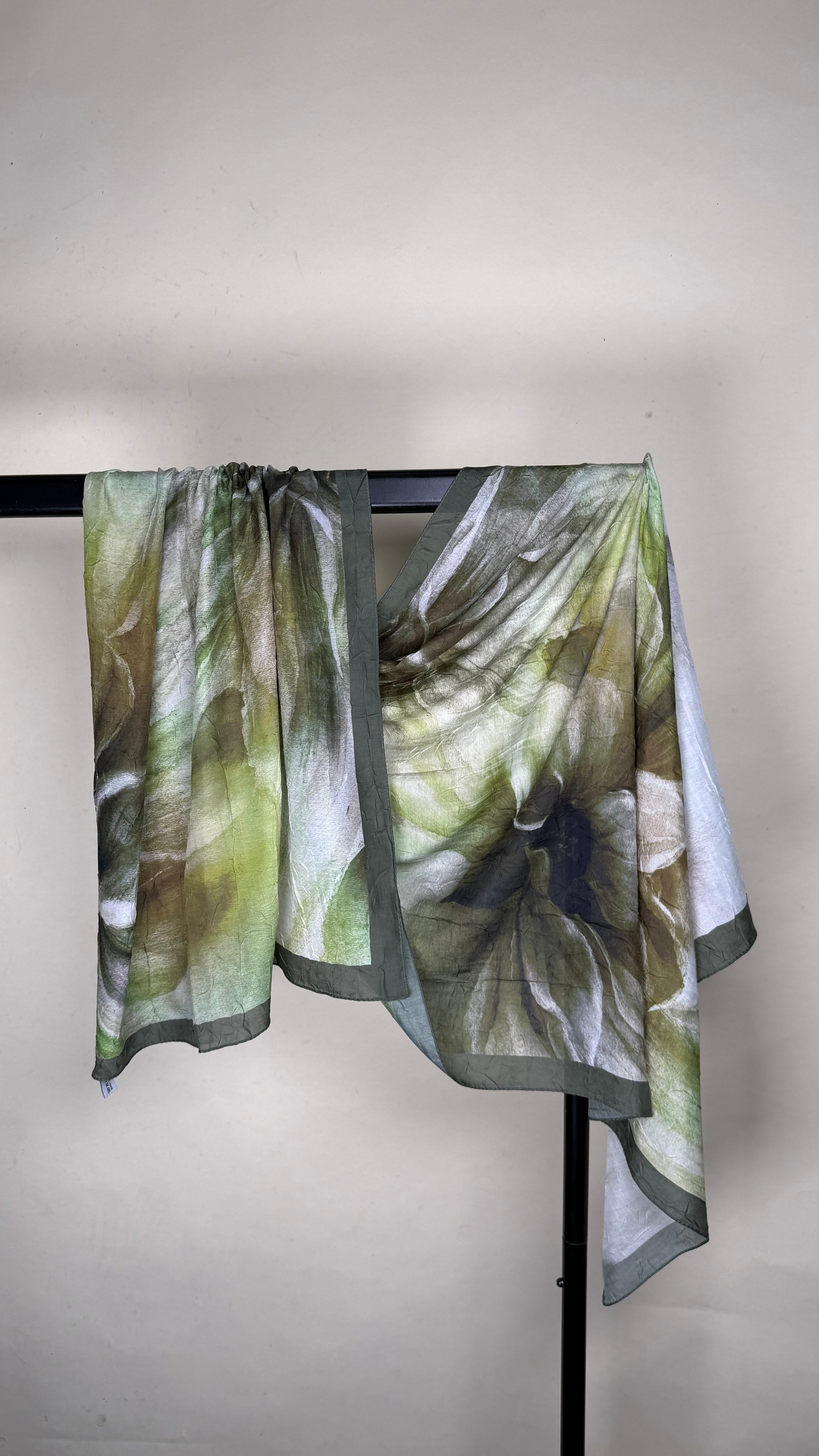 Bamboo Hijab mit Muster