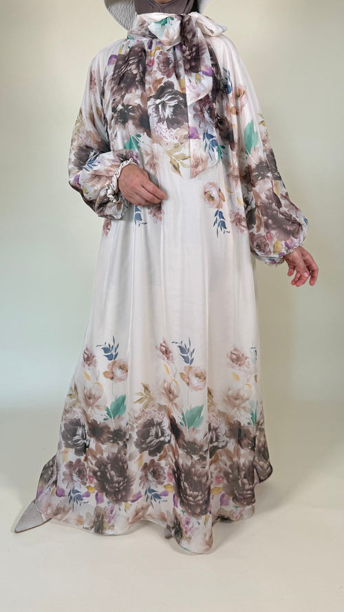 Blossom Chiffon Kleid