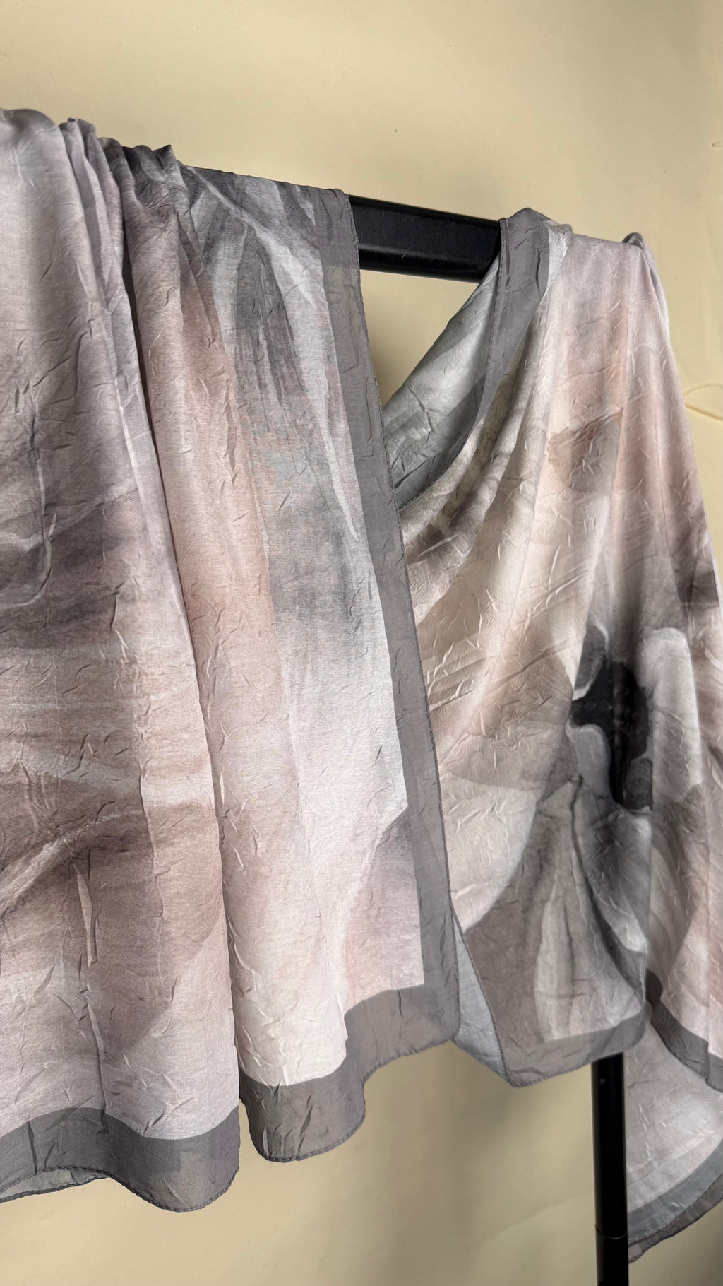 Bamboo Hijab mit Muster