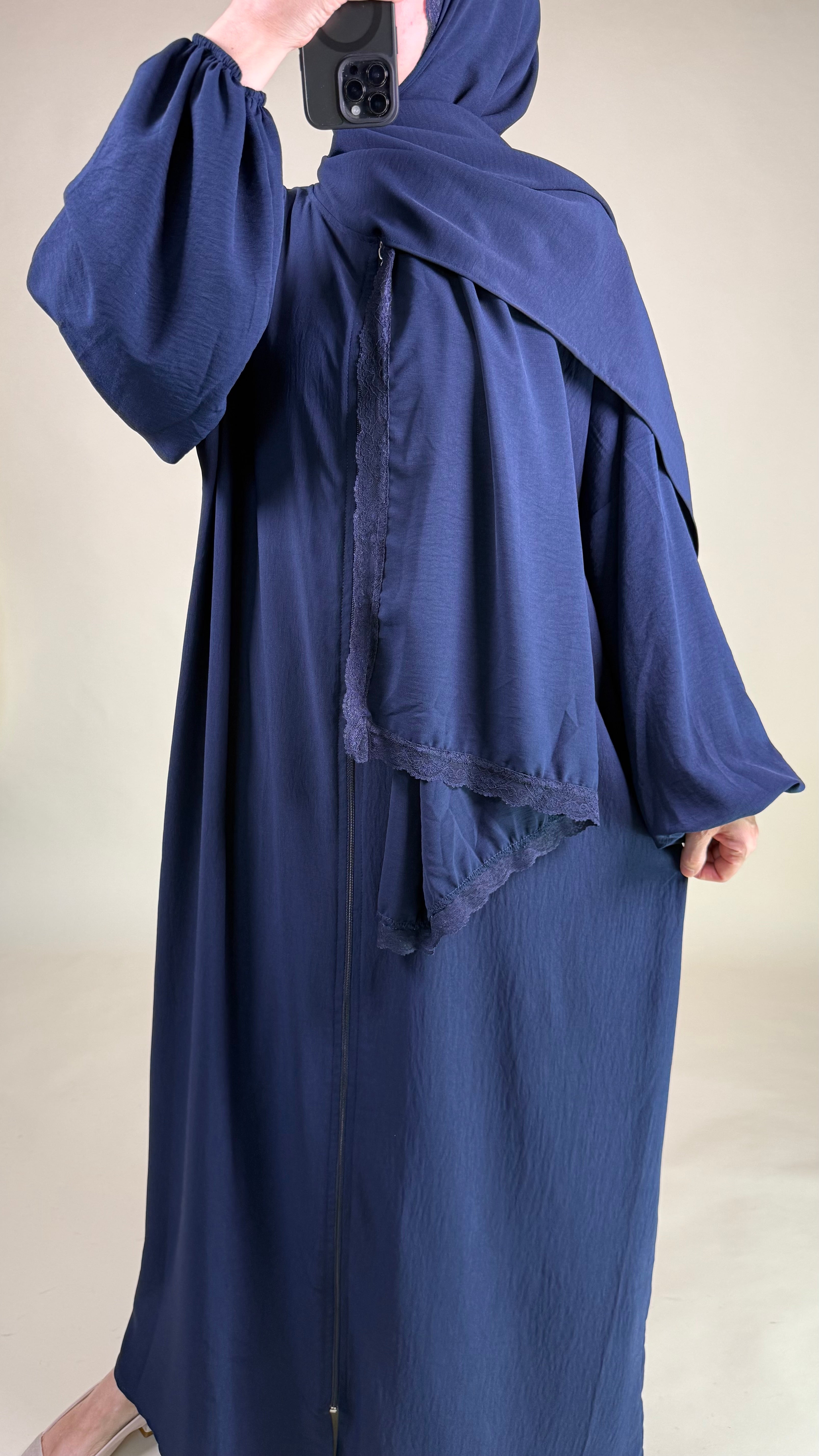 Gebetskleid mit integriertem Schal Standard