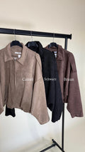Luna Velours Blouson Jacke