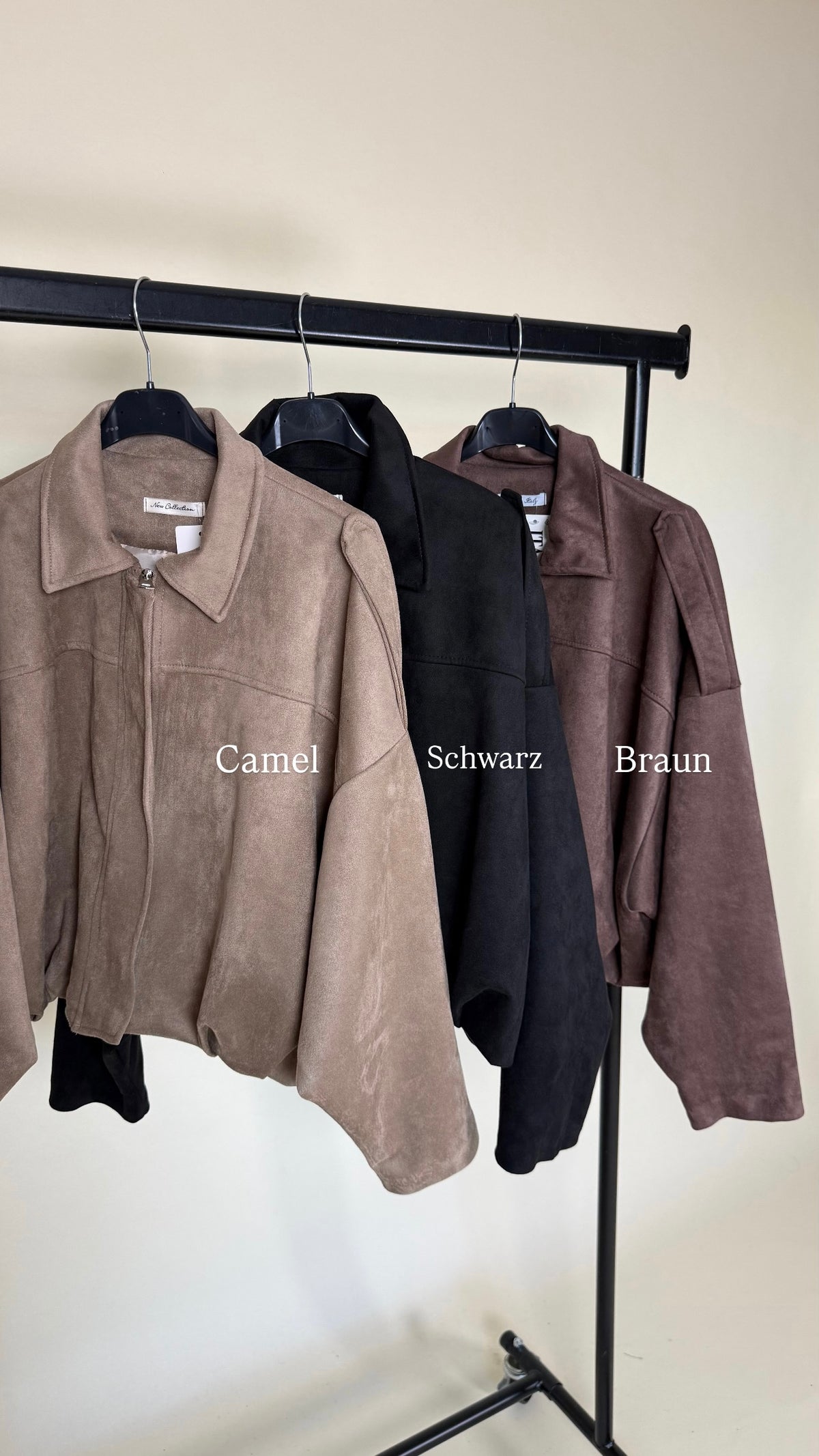 Luna Velours Blouson Jacke