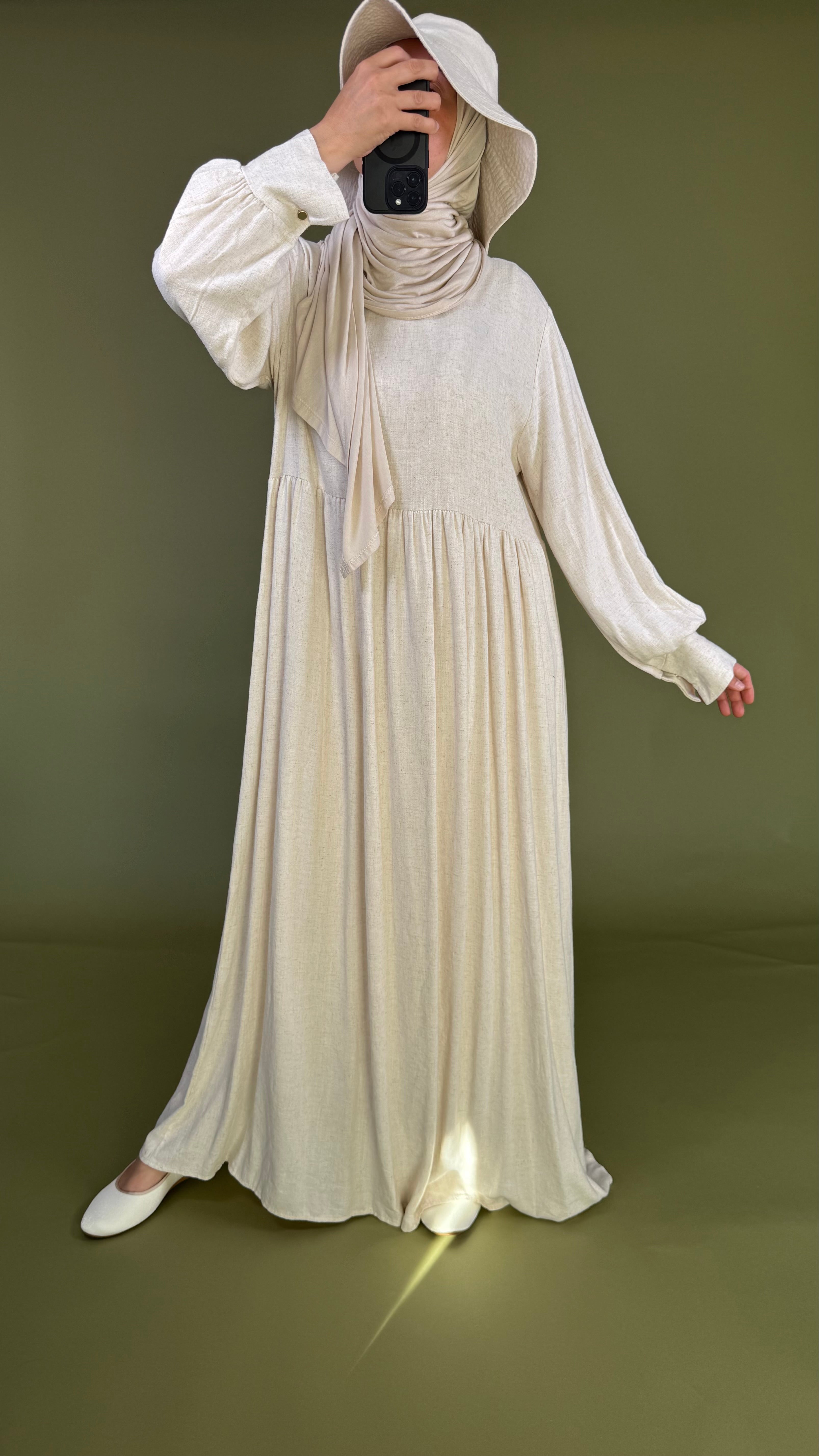 Noor Leinen Kleid
