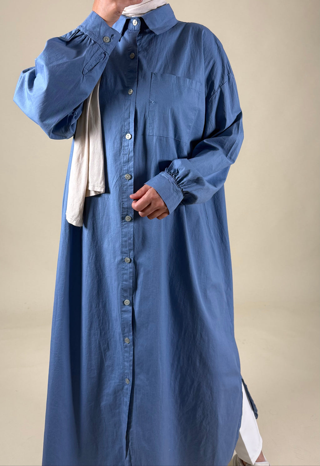 Oversize Cotton Hemd