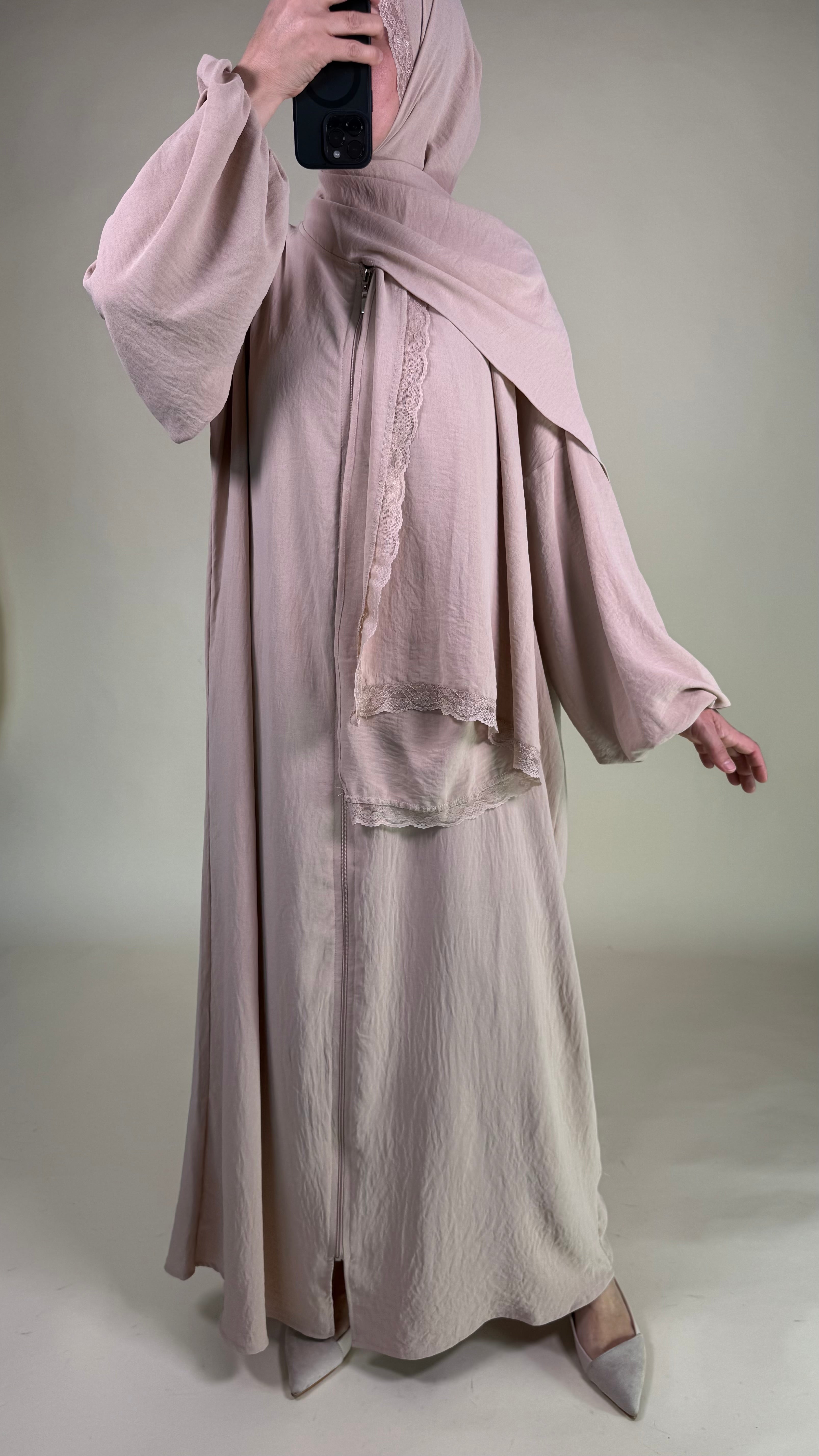 Gebetskleid mit integriertem Schal Standard