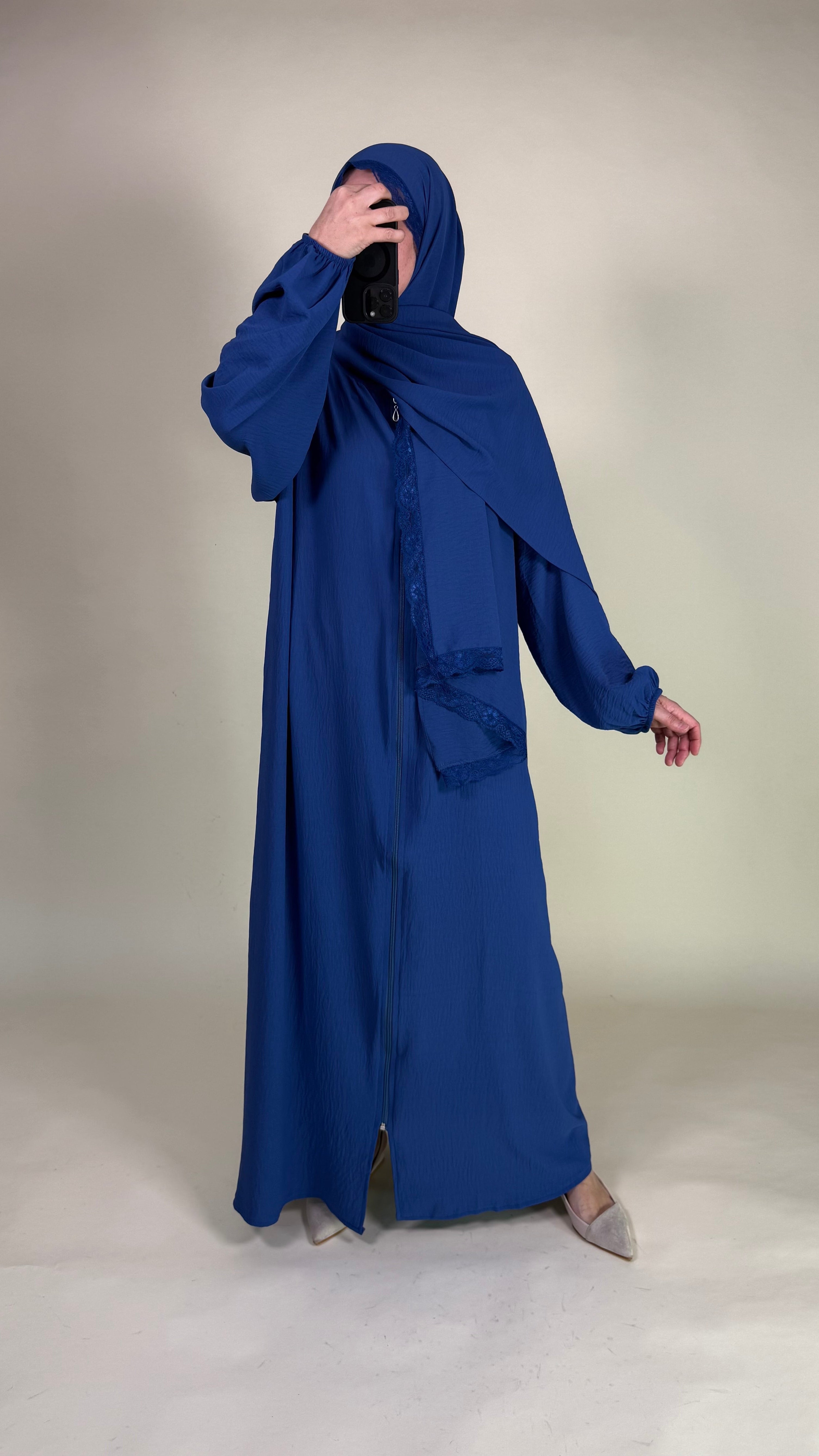 Gebetskleid mit integriertem Schal Standard