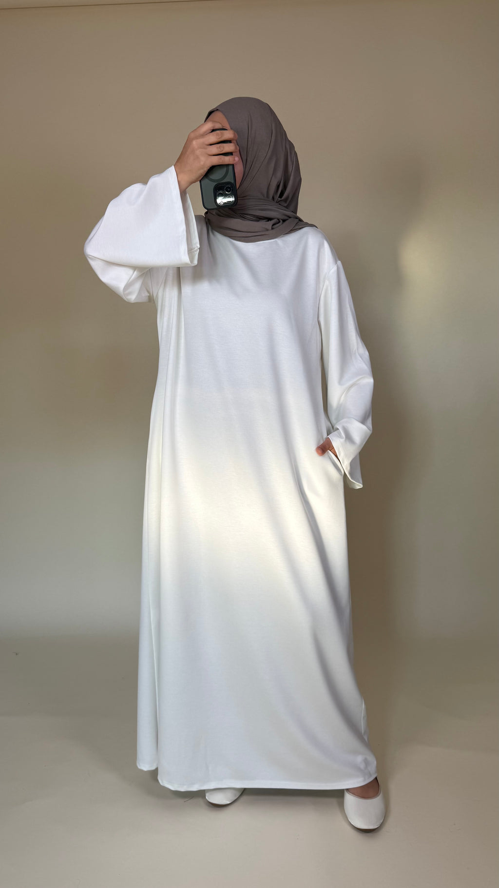 Basic Shirt Kleid