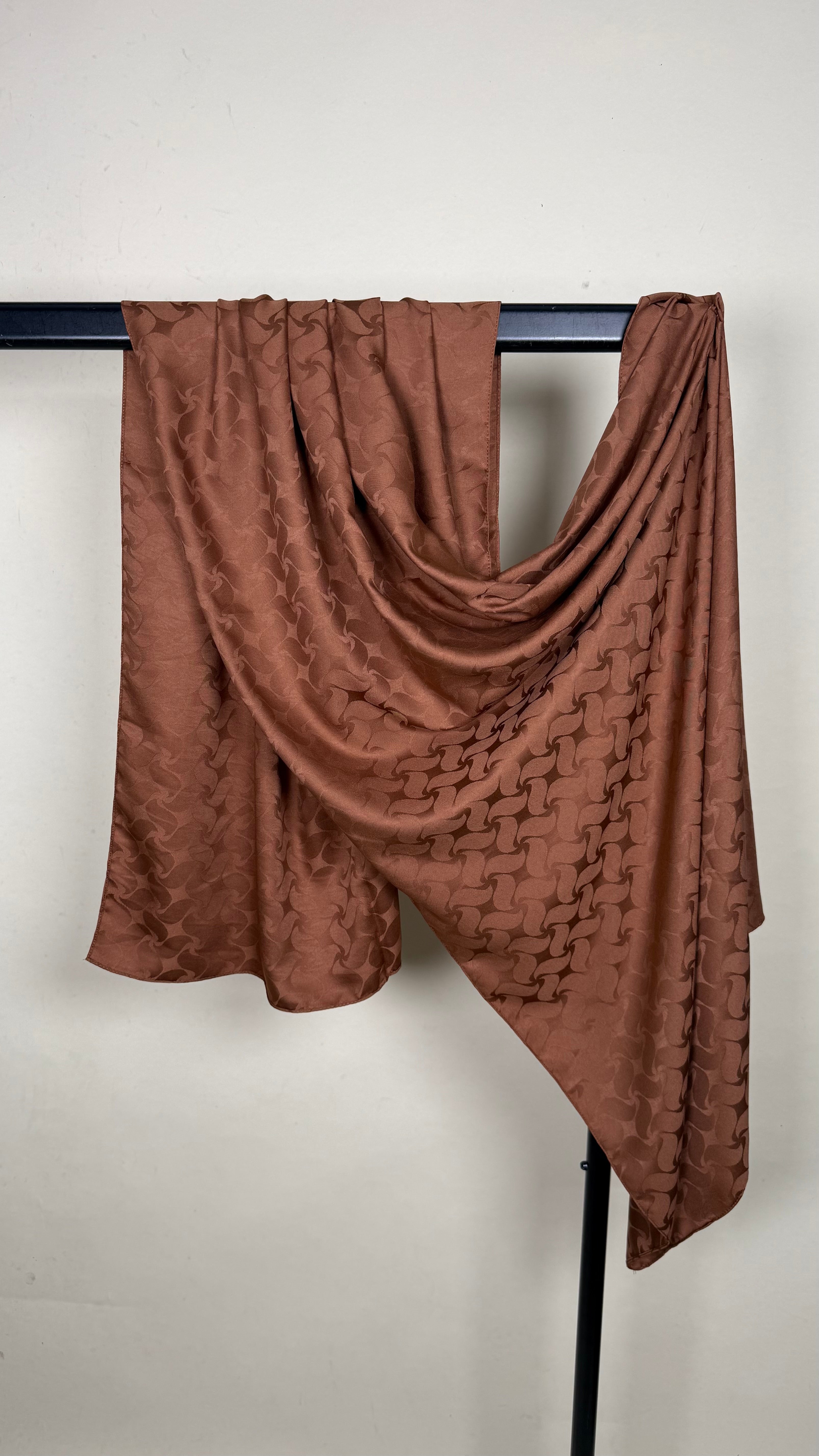 Wellenmuster - Jacquard Hijab