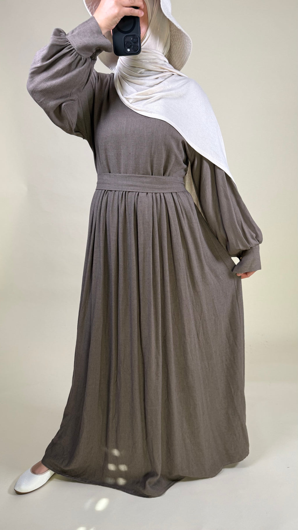 Noor Leinen Kleid