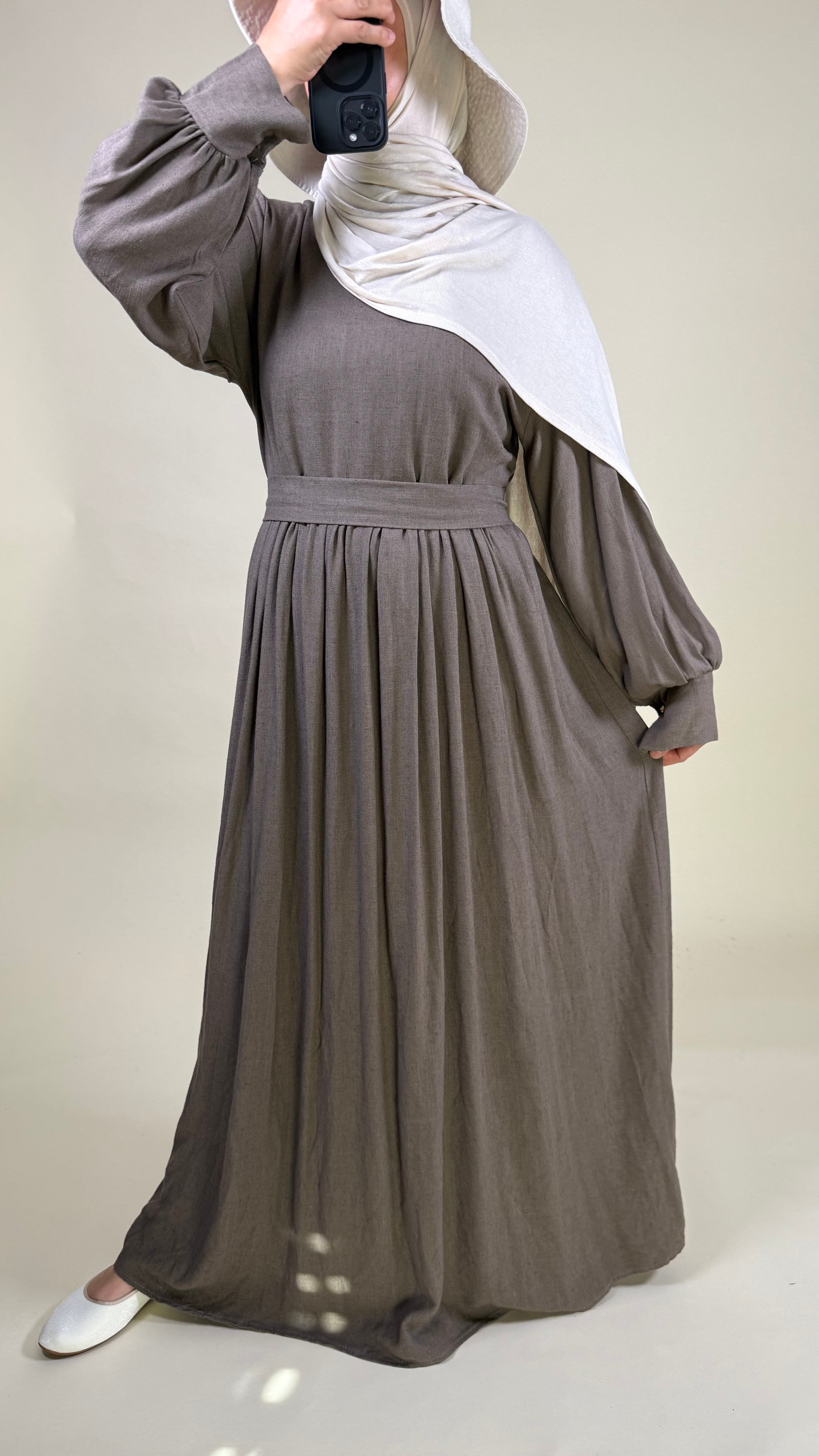 Noor Leinen Kleid