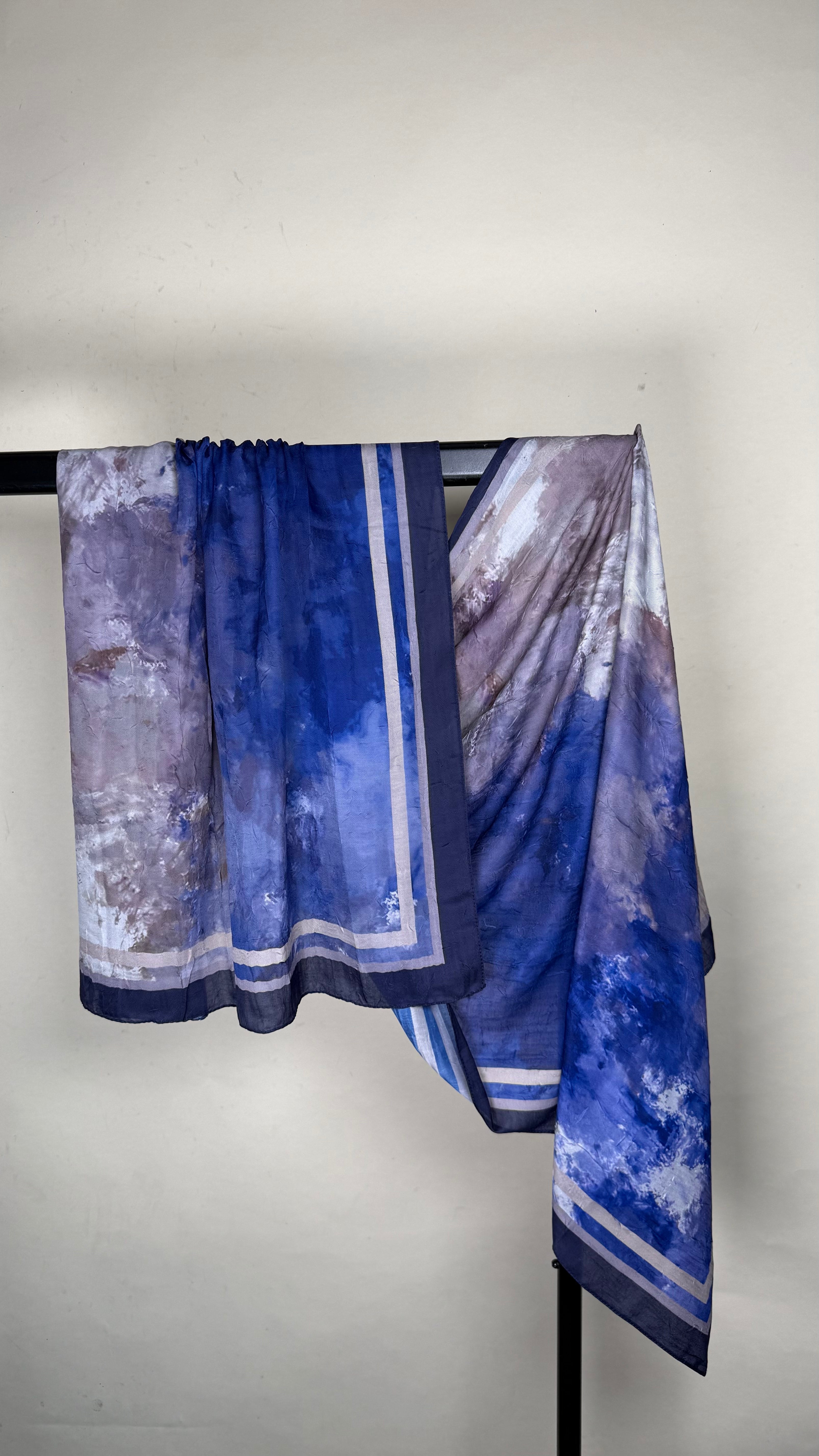 Bamboo Hijab mit Muster