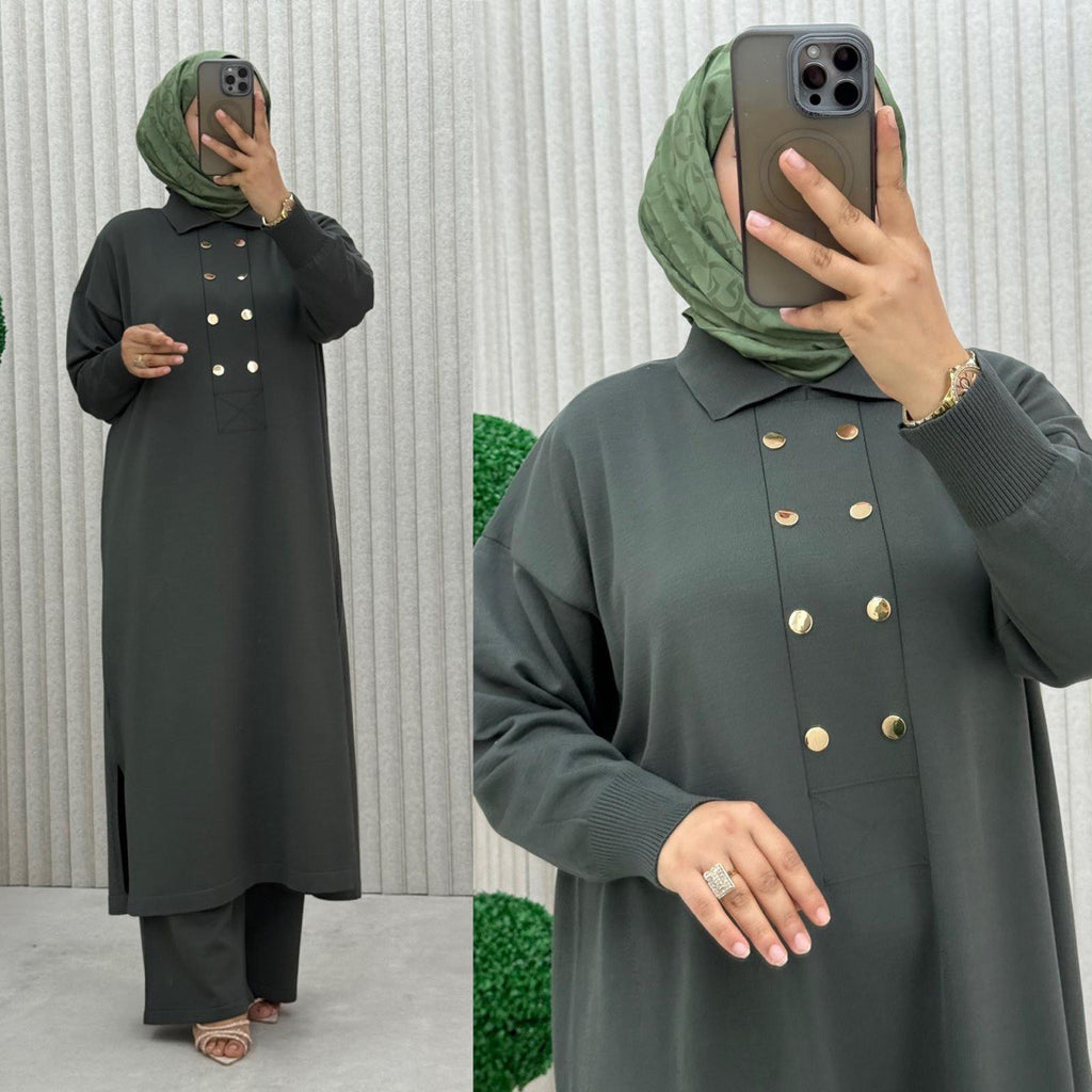 Neva Zweiteiler aus merzerisierter Baumwolle