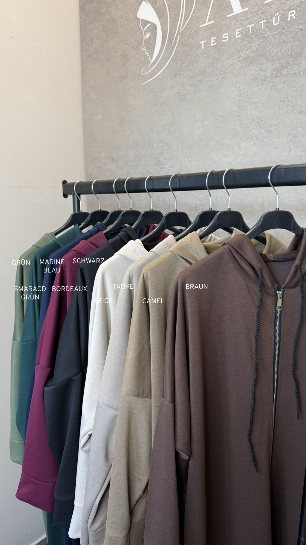 Long Hoodie-Zipper