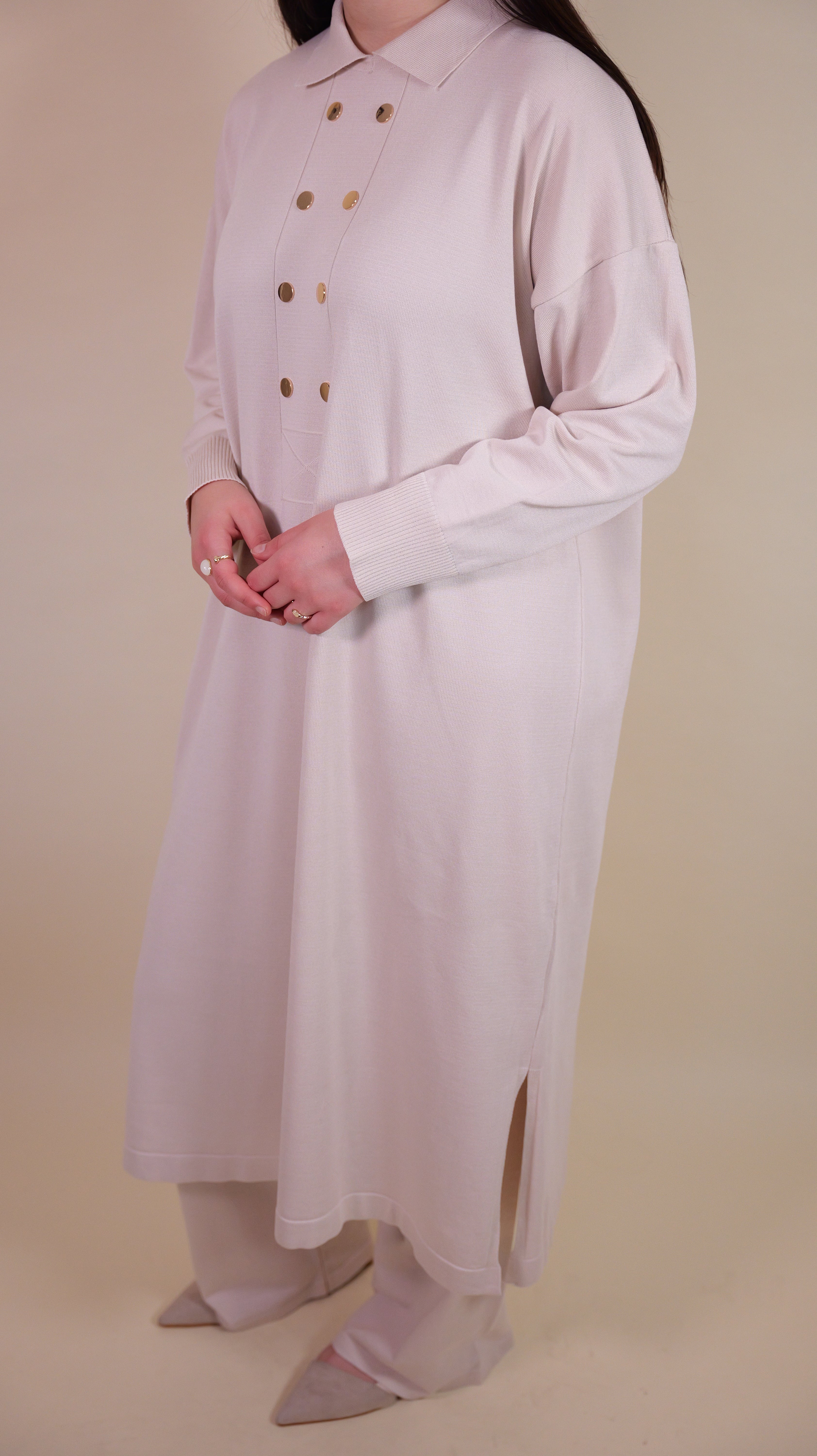 Neva Zweiteiler aus merzerisierter Baumwolle