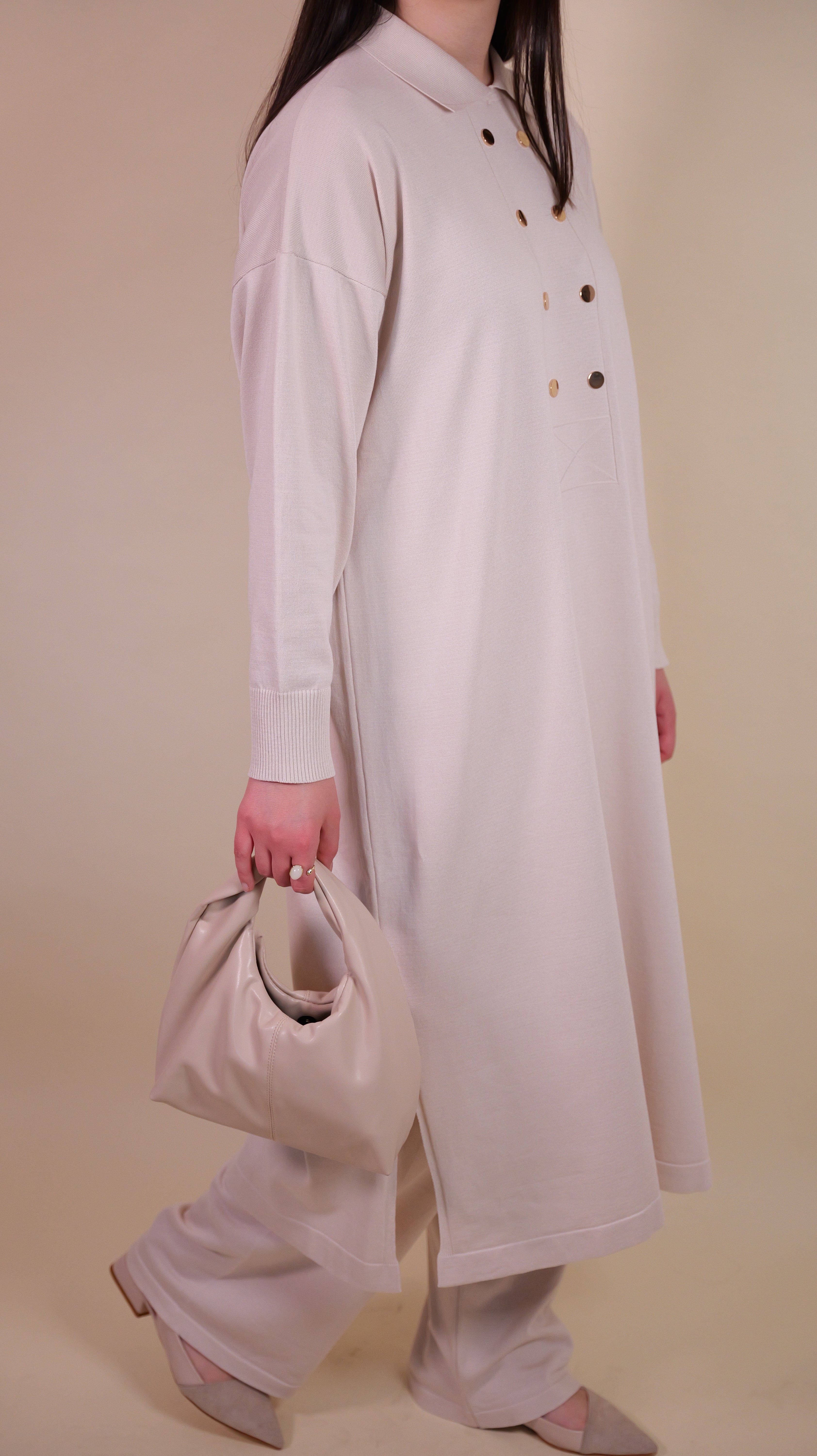 Neva Zweiteiler aus merzerisierter Baumwolle