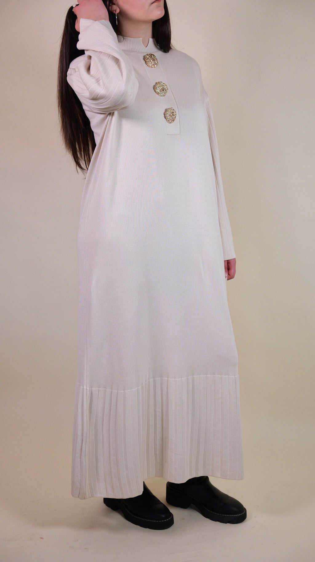 Sümbül Kleid aus merzerisierter Baumwolle