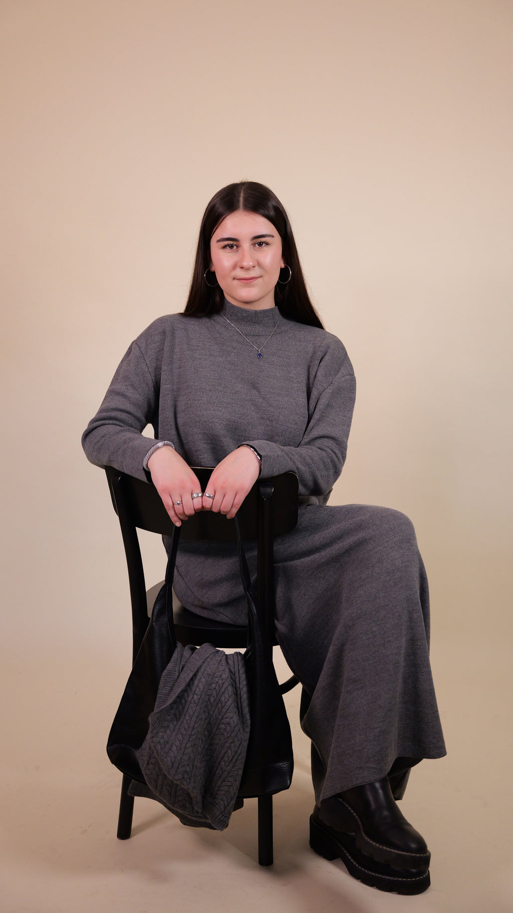 Luna Kleid mit Pullunder