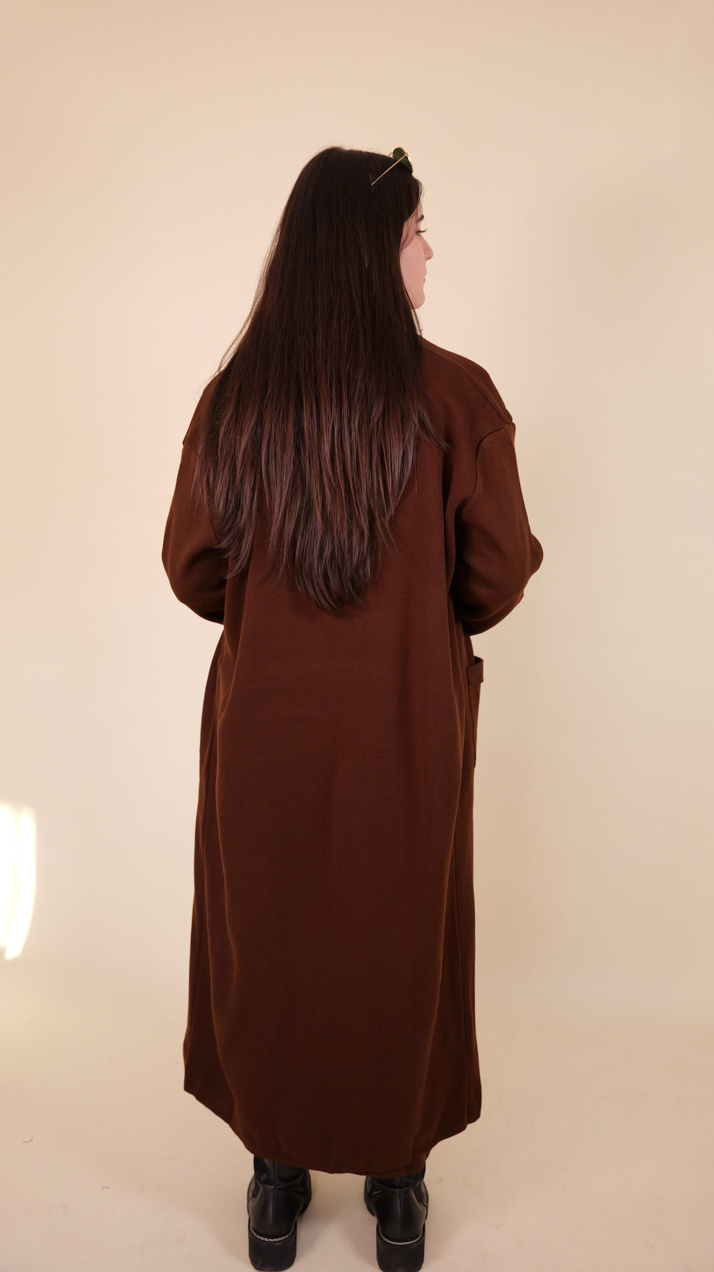 Hazal ärmelloses Strickkleid mit Cardigan