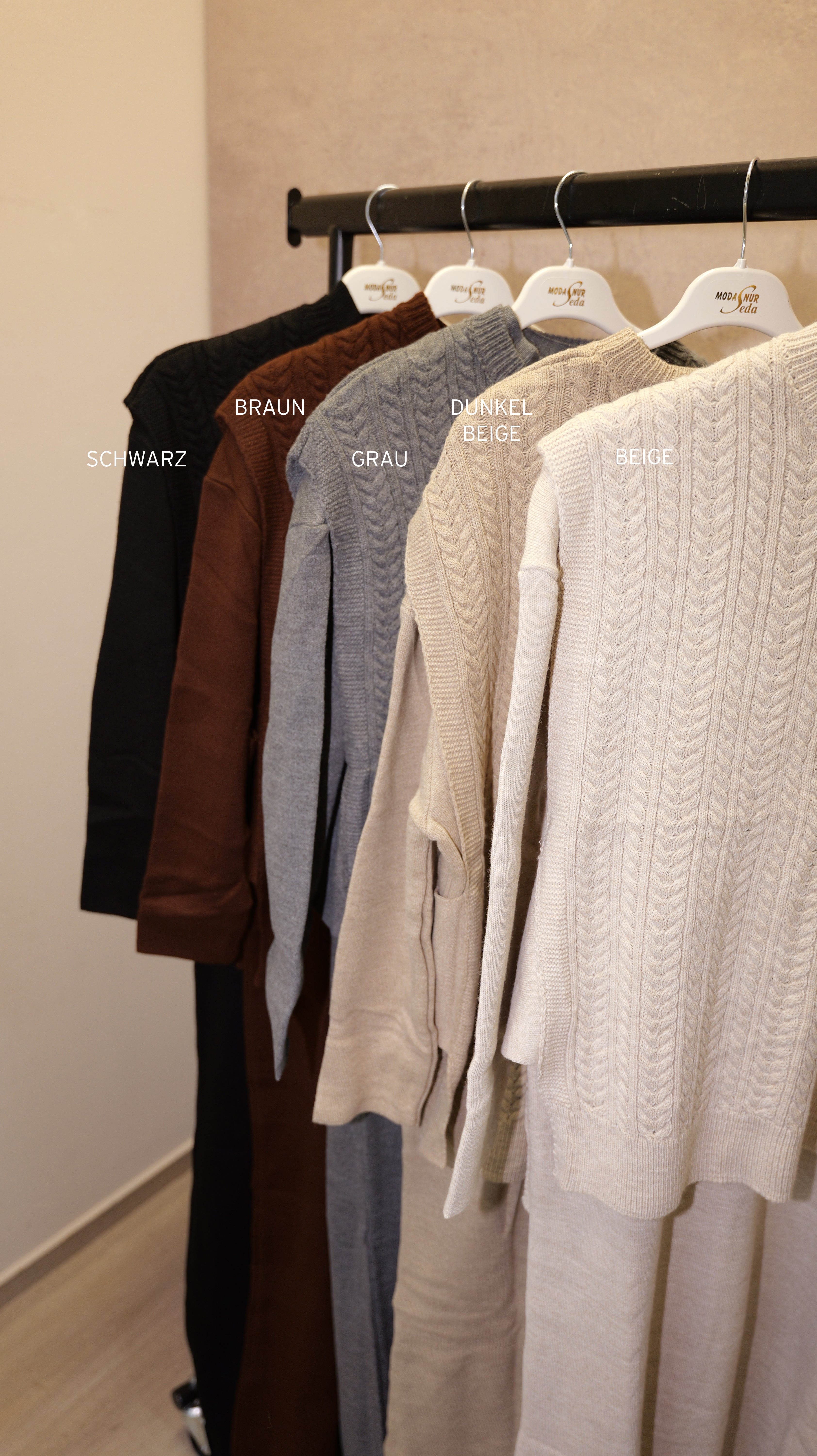 Luna Kleid mit Pullunder