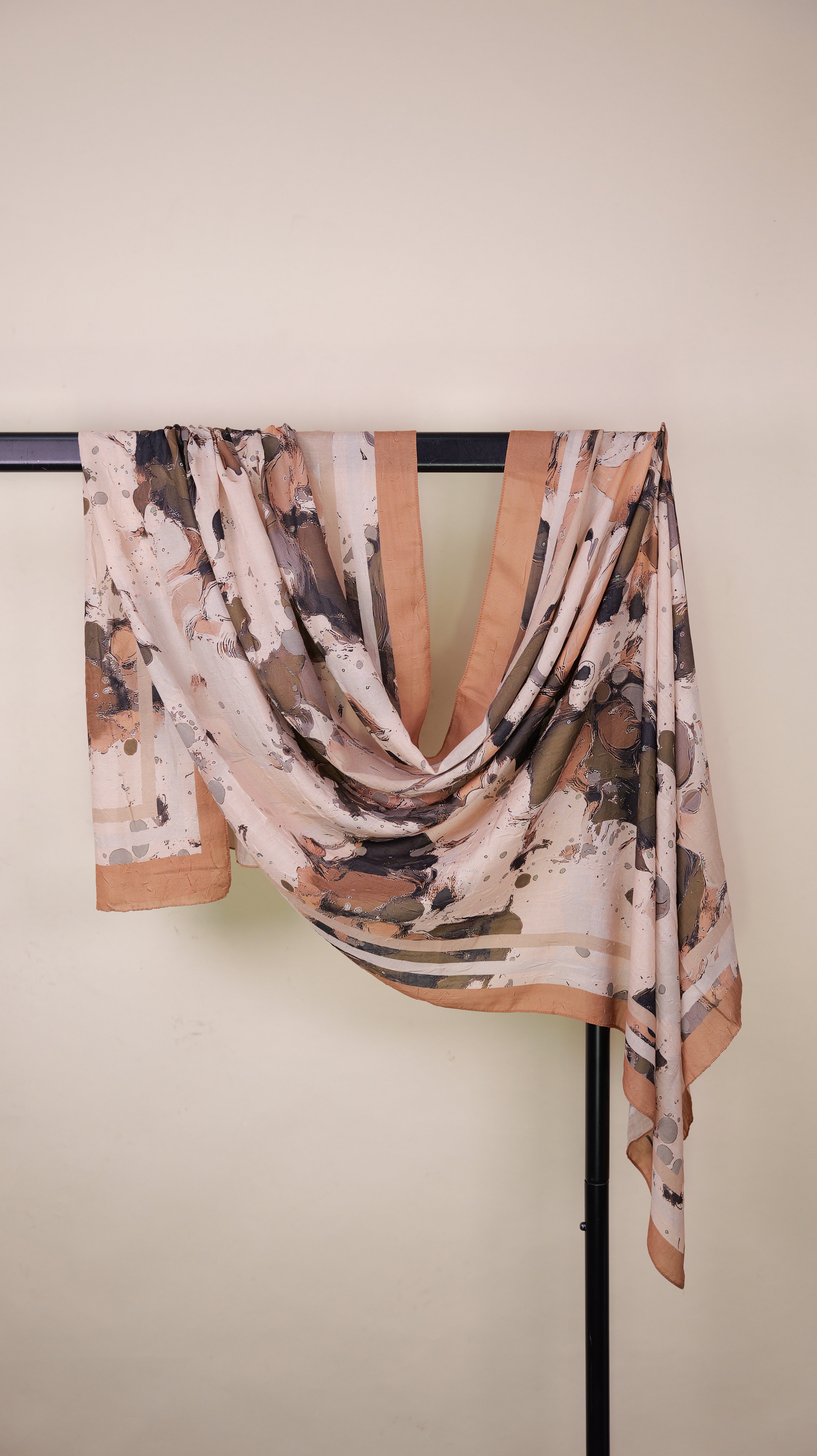 Bamboo Hijab mit Muster