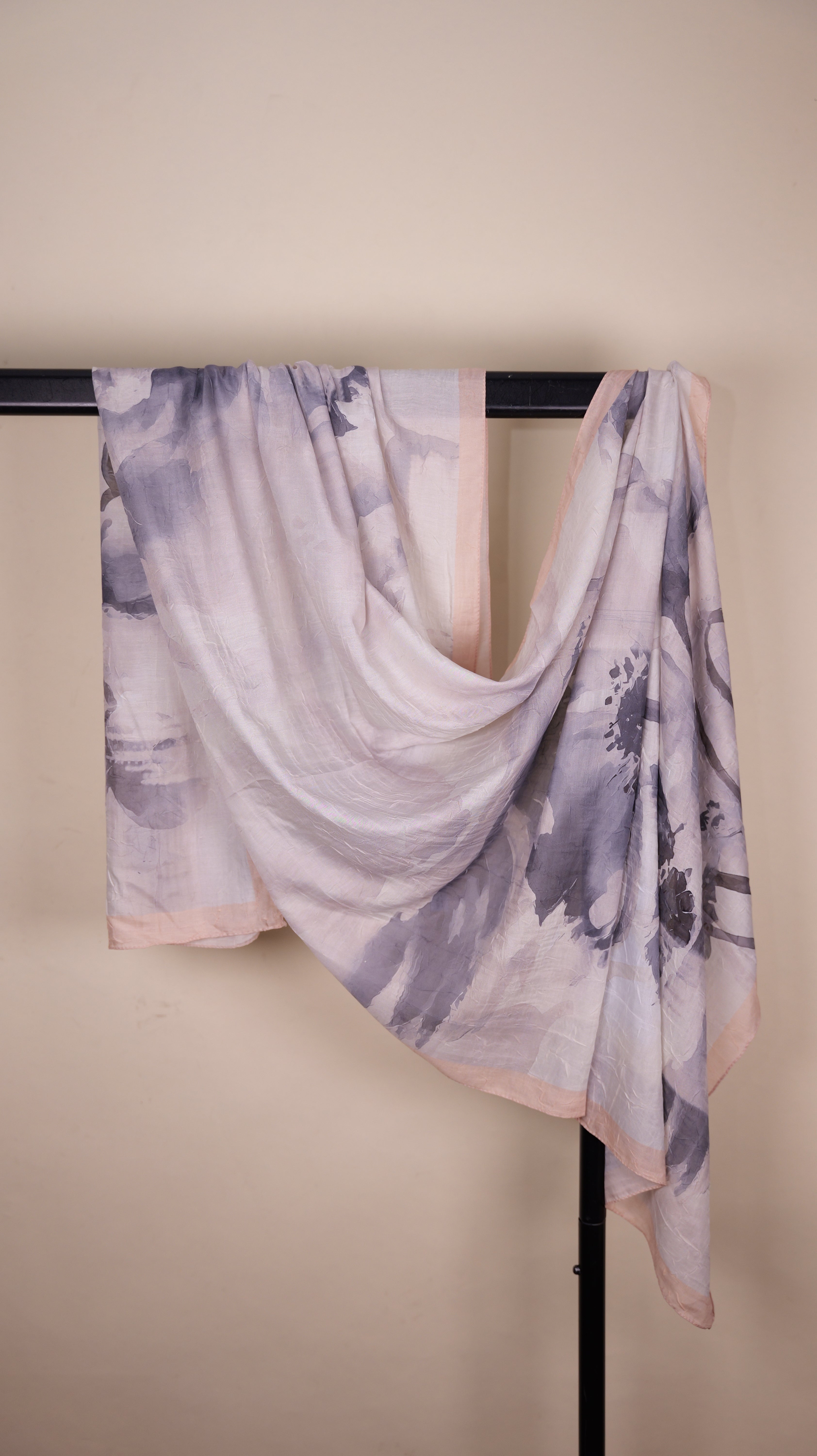 Bamboo Hijab mit Blumenmuster