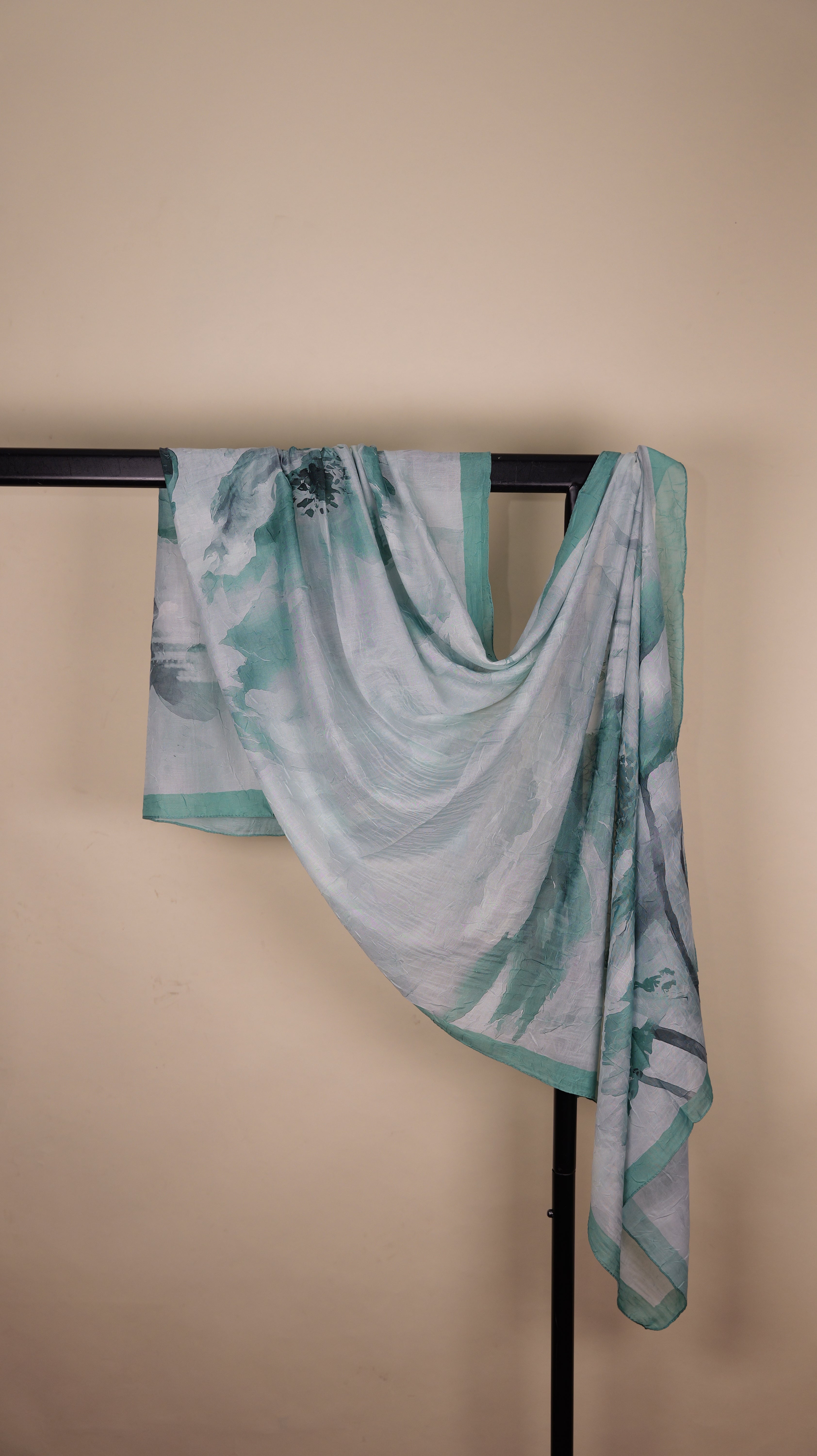 Bamboo Hijab mit Blumenmuster